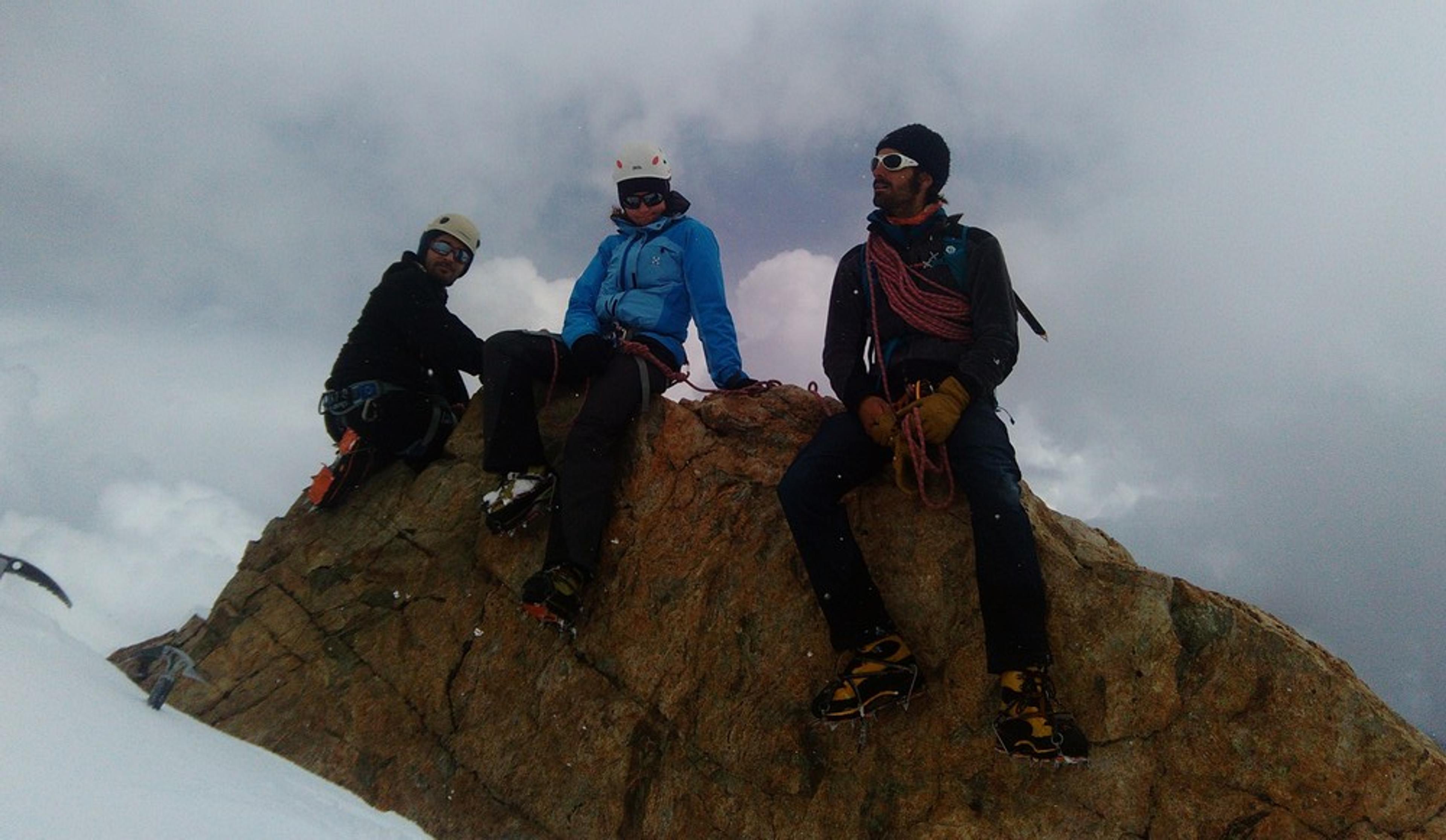 Stage initiation alpinisme - Perché sur notre caillou