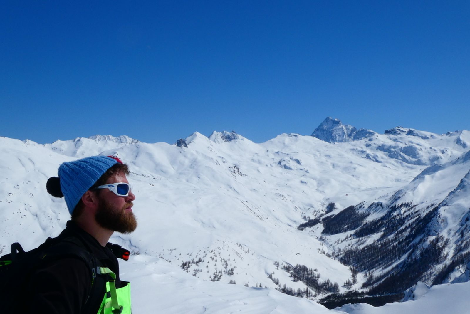 Couloir nord Rocher Blanc - Barbu vs Viso