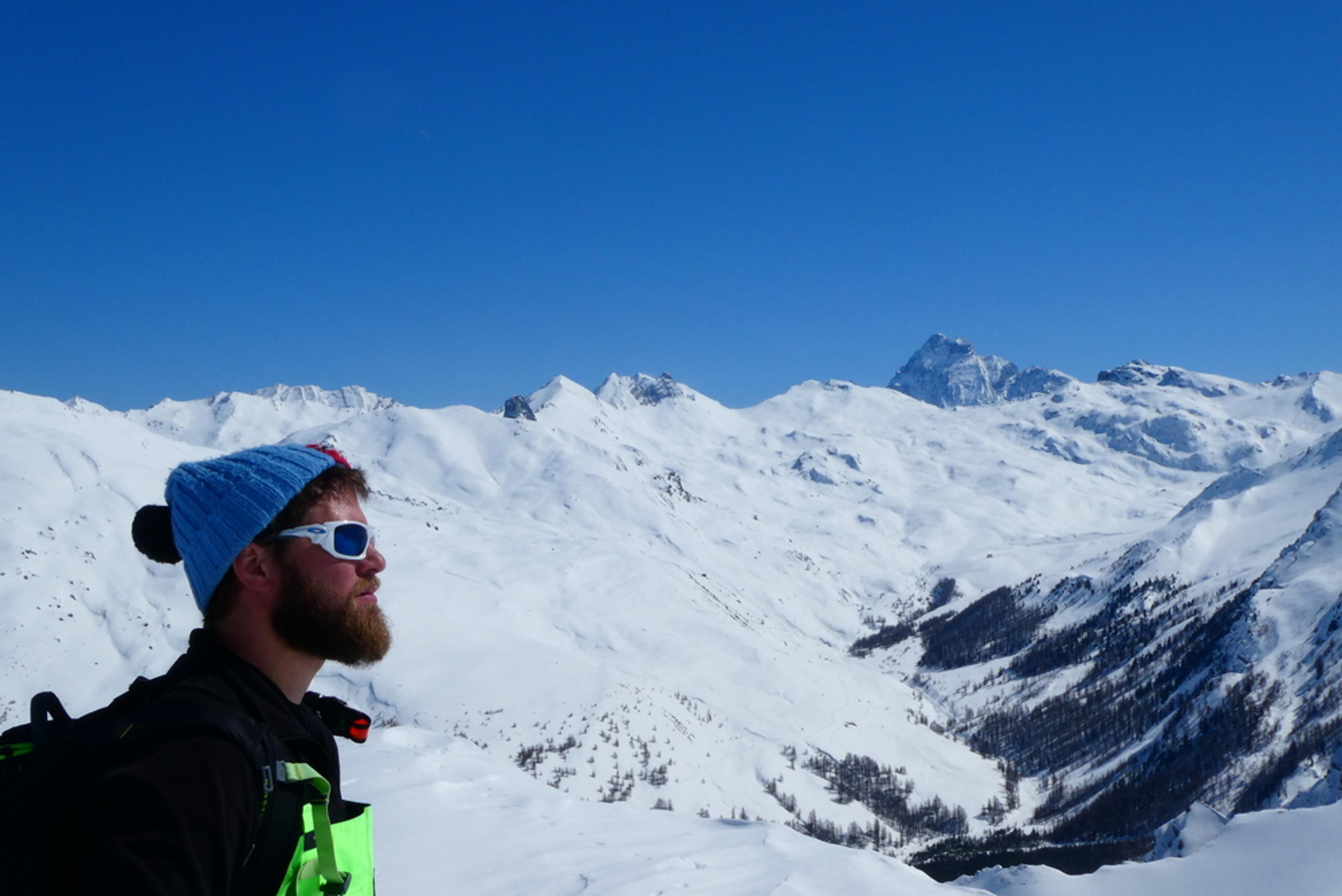 Couloir nord Rocher Blanc - Barbu vs Viso
