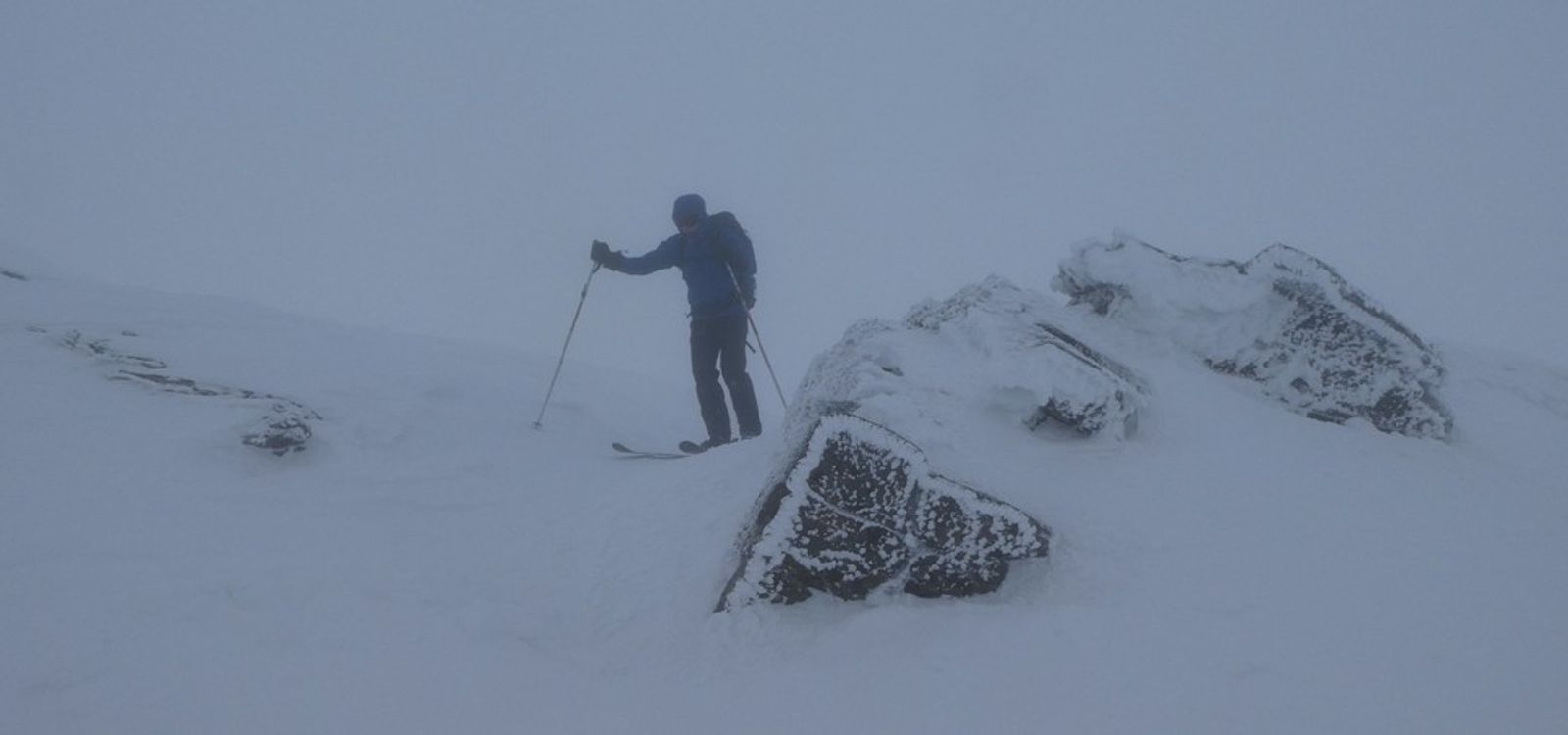 Ski rando - Roche Malotte - Petit fourchon - Ambiance givrée