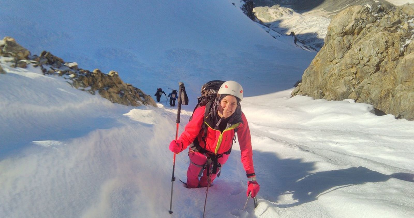 Stage initiation alpinisme - Couloir du Pic d'Arsine