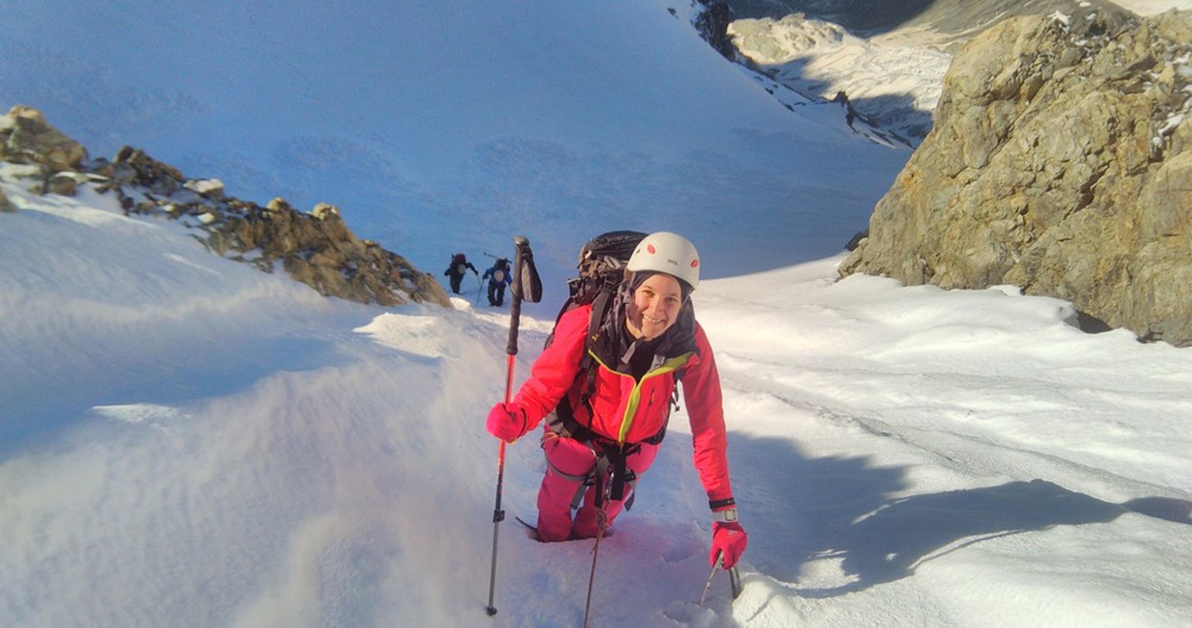 Stage initiation alpinisme - Couloir du Pic d'Arsine