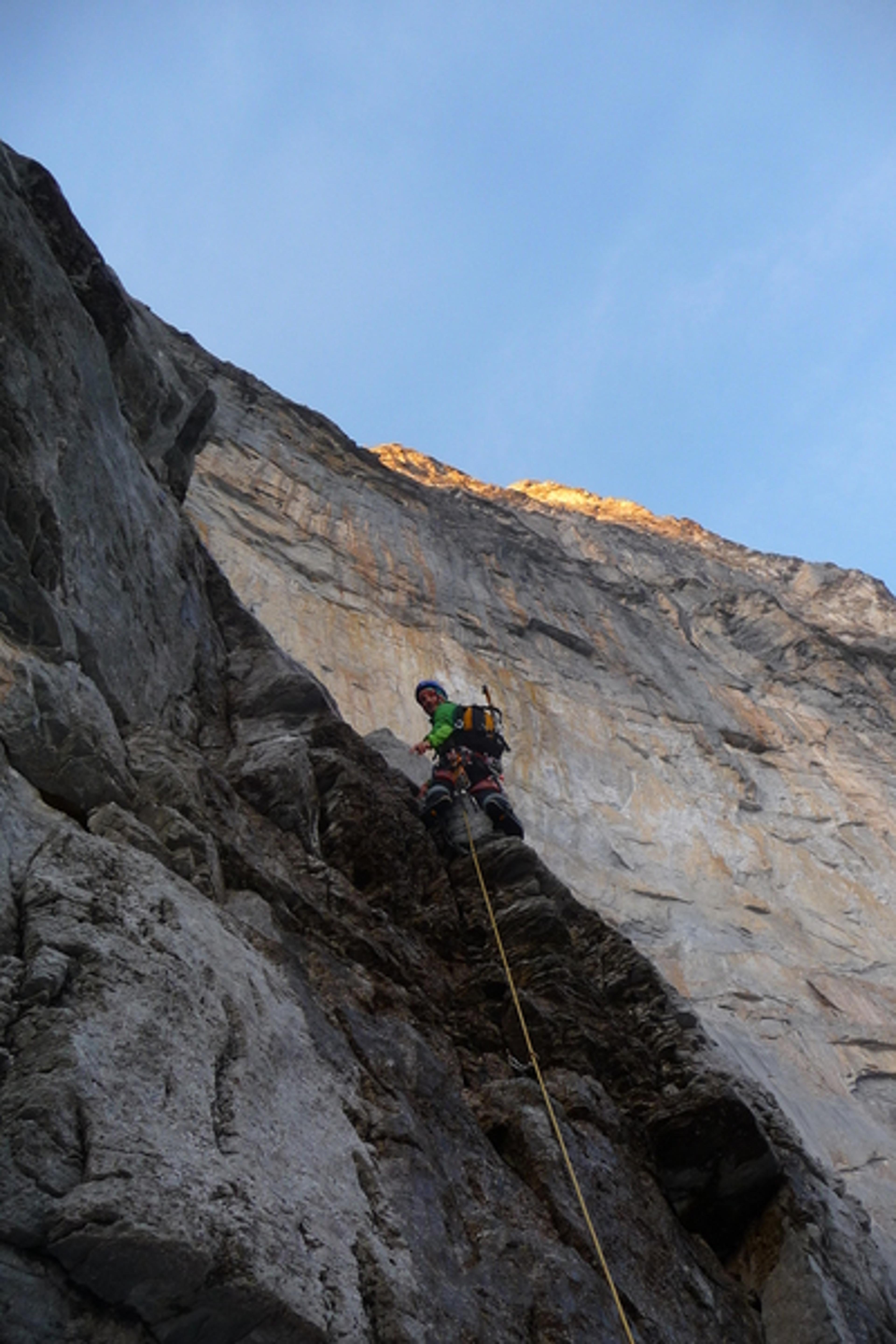 Eiger - Dans la fissure difficile