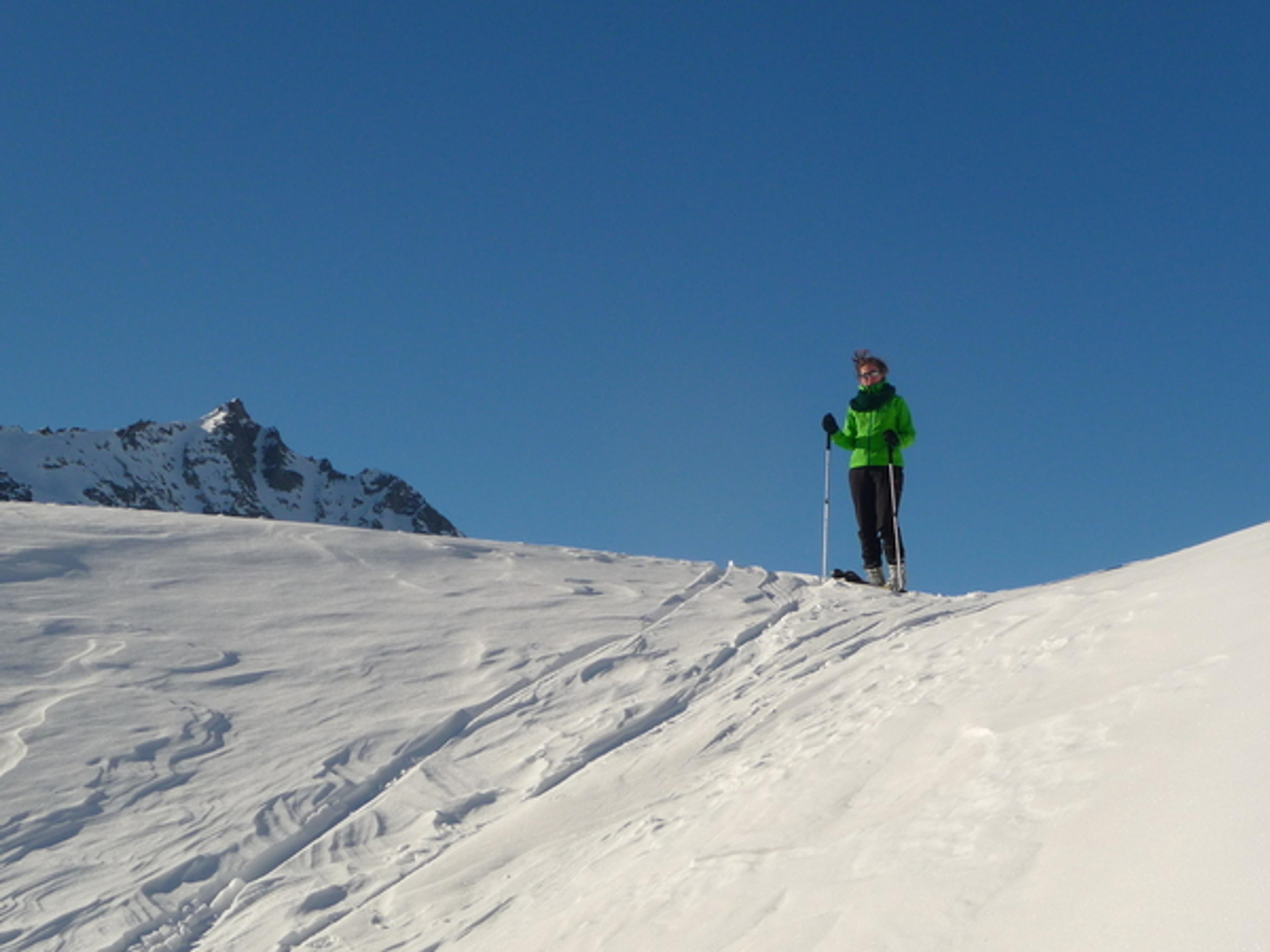 Col de Roche Robert - Au col, ça décoiffe!