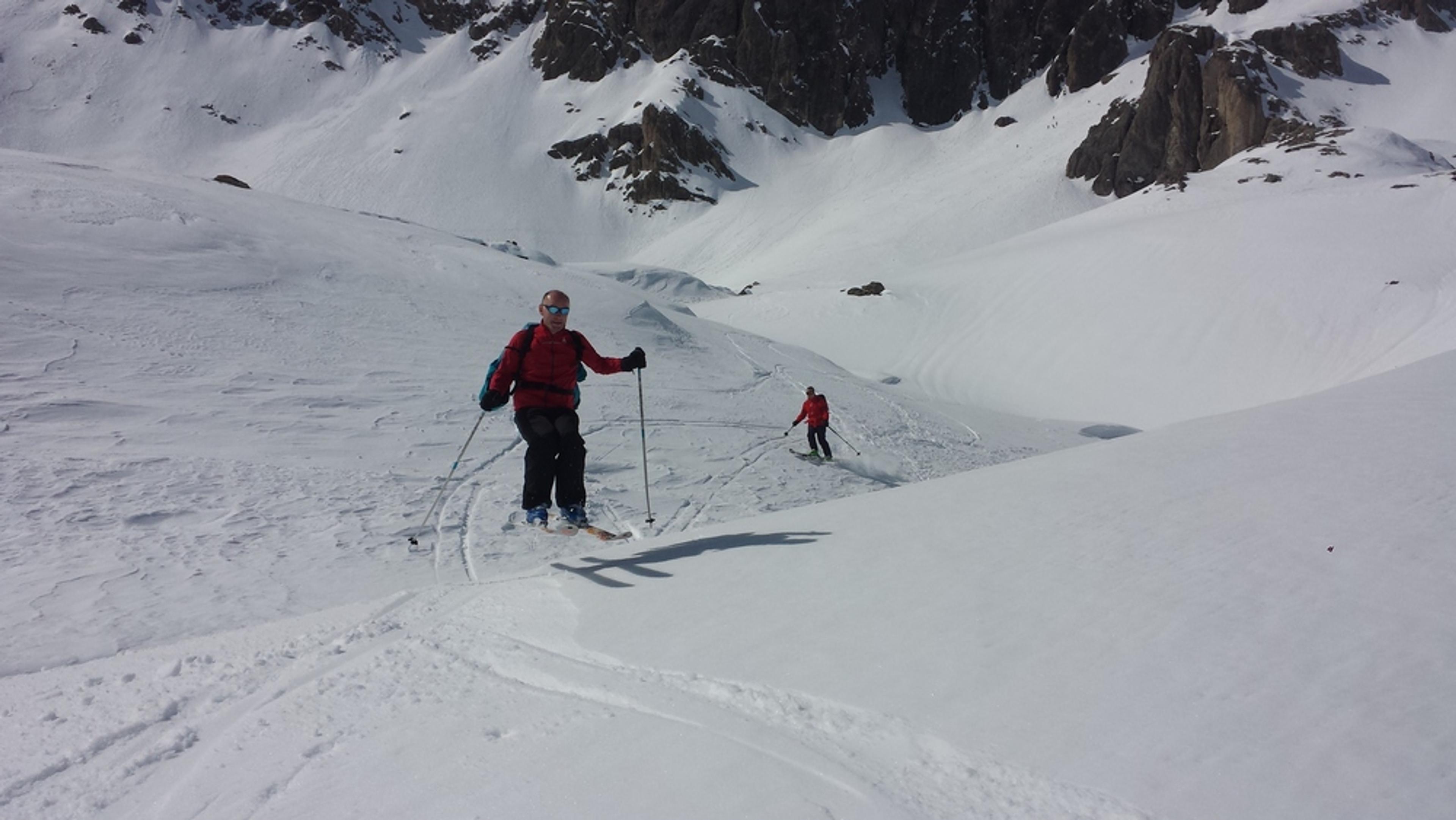 Raid Cerces - Tour du Queyrellin - Philippe s'envole!