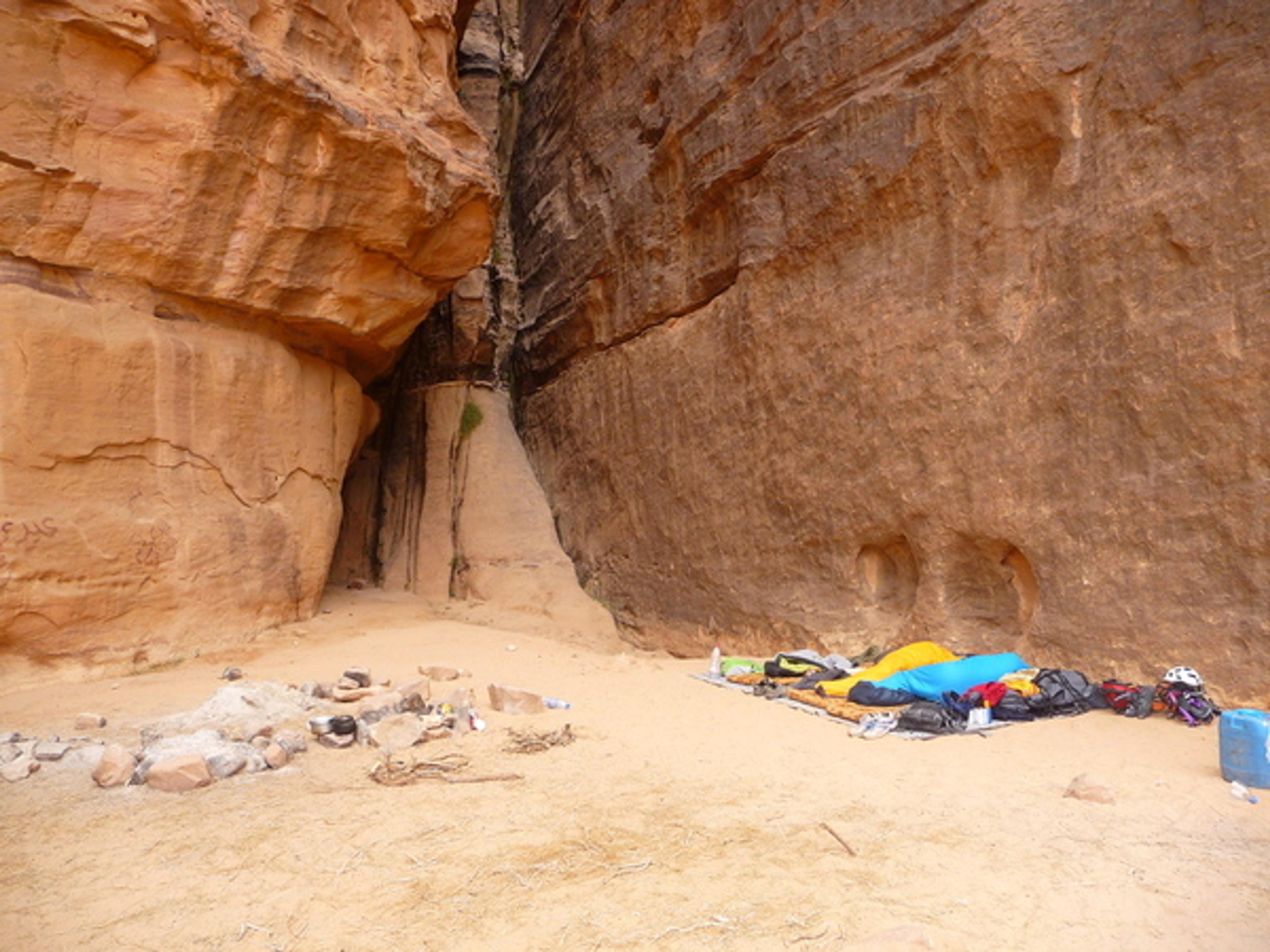 Barrah canyon - Rumeurs de la pluie - El bivouaco