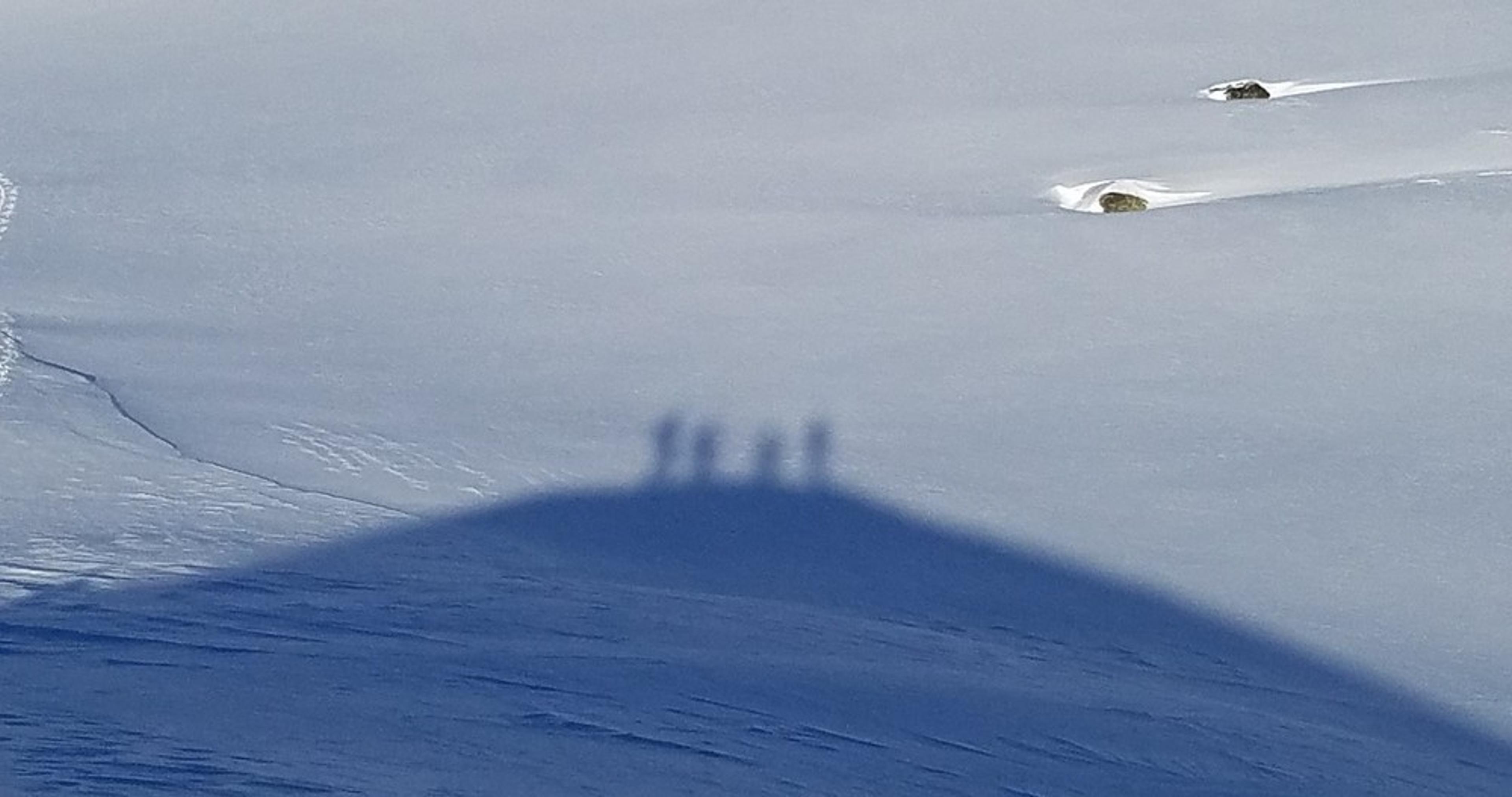 Refuge Terre rouge - Au sommet du nibard de gauche