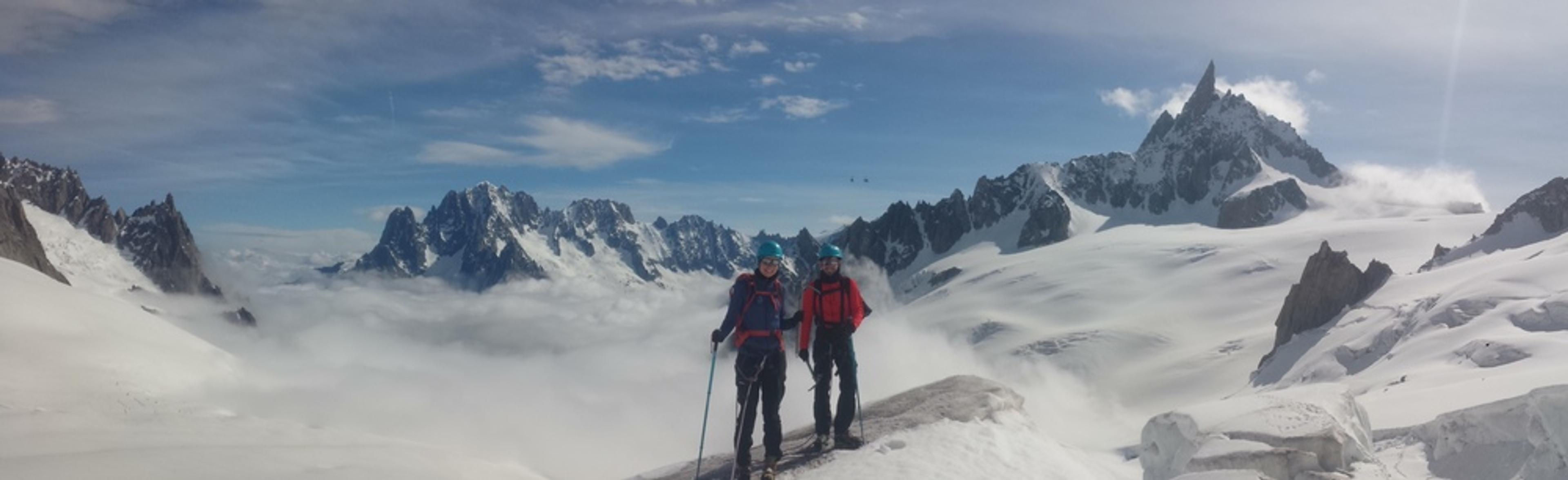 Traversée Vallée Blanche - Pas mal la vue