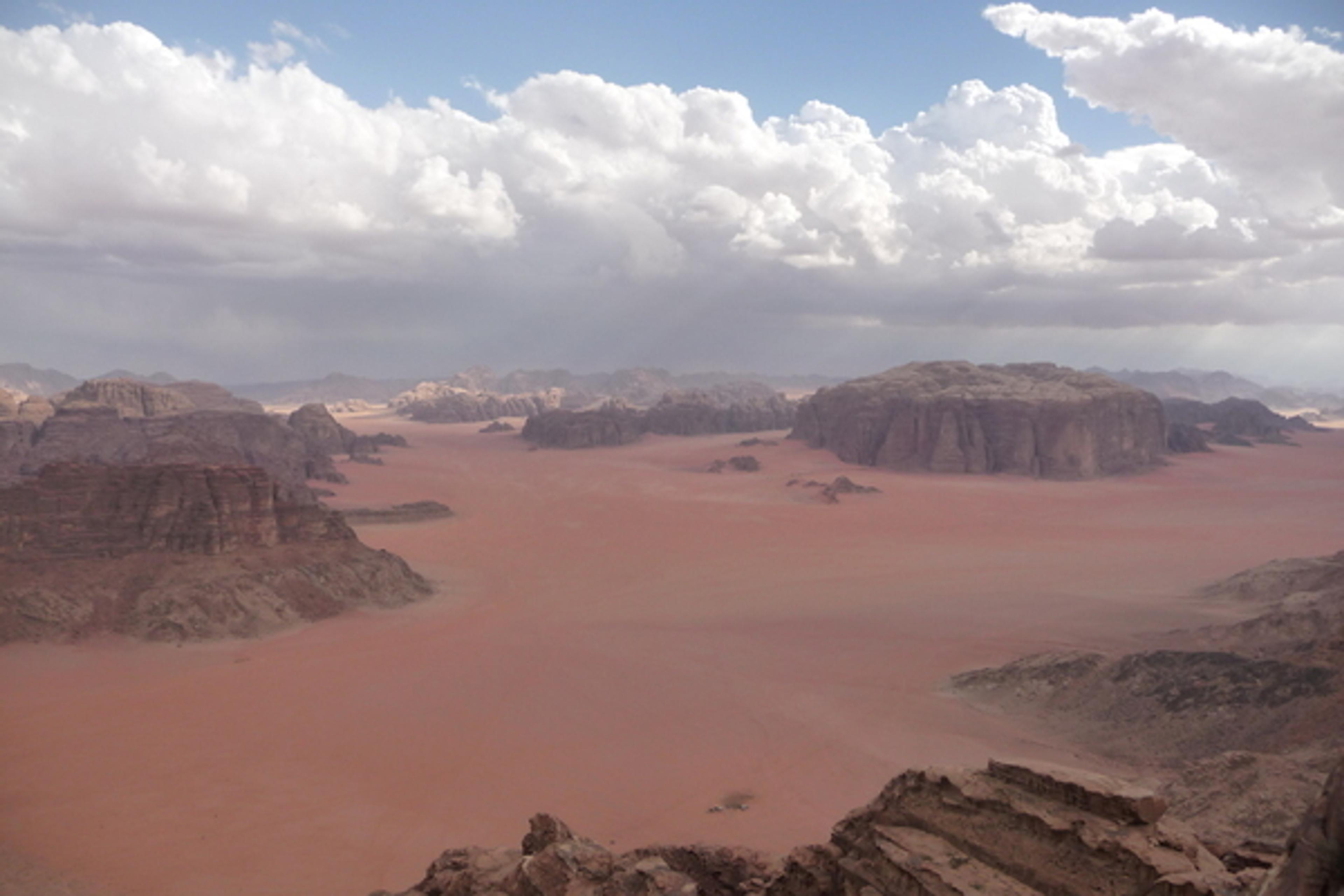 Wadi Rum - Lionheart - Ca se ramasse sur le désert!