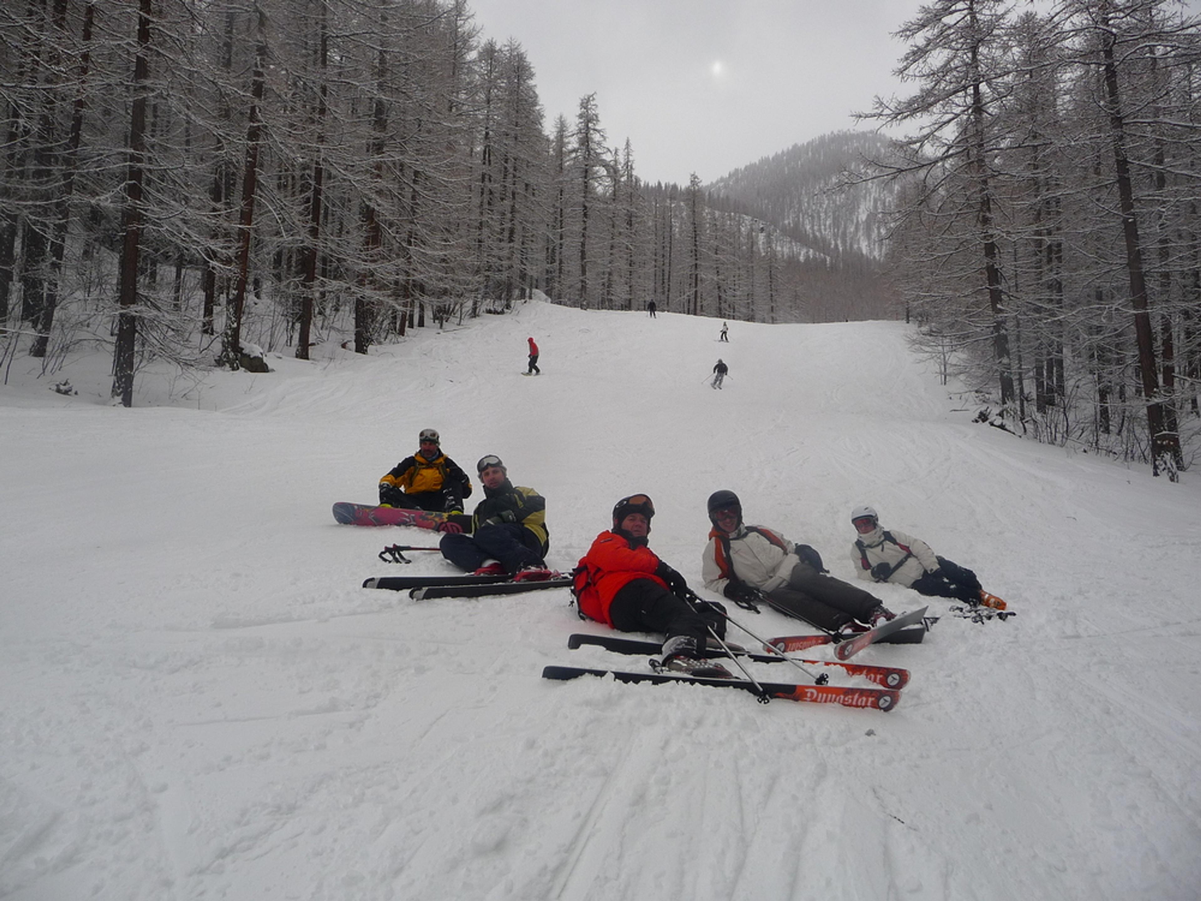 Serre Chevalier - Une equipe à terre
