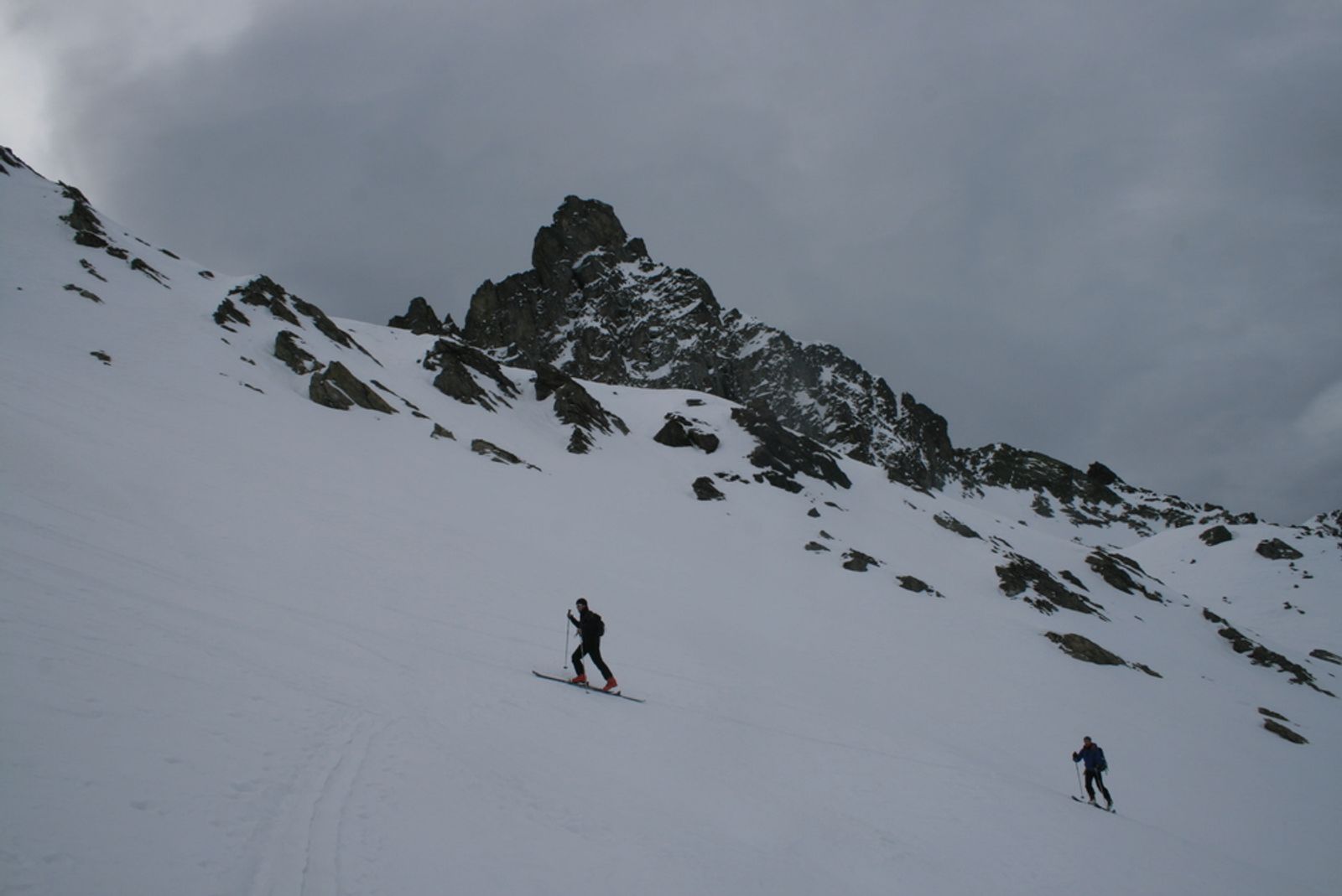 Queyras Ski Tour - Tour des Toillies - Below the Tête des Toillies