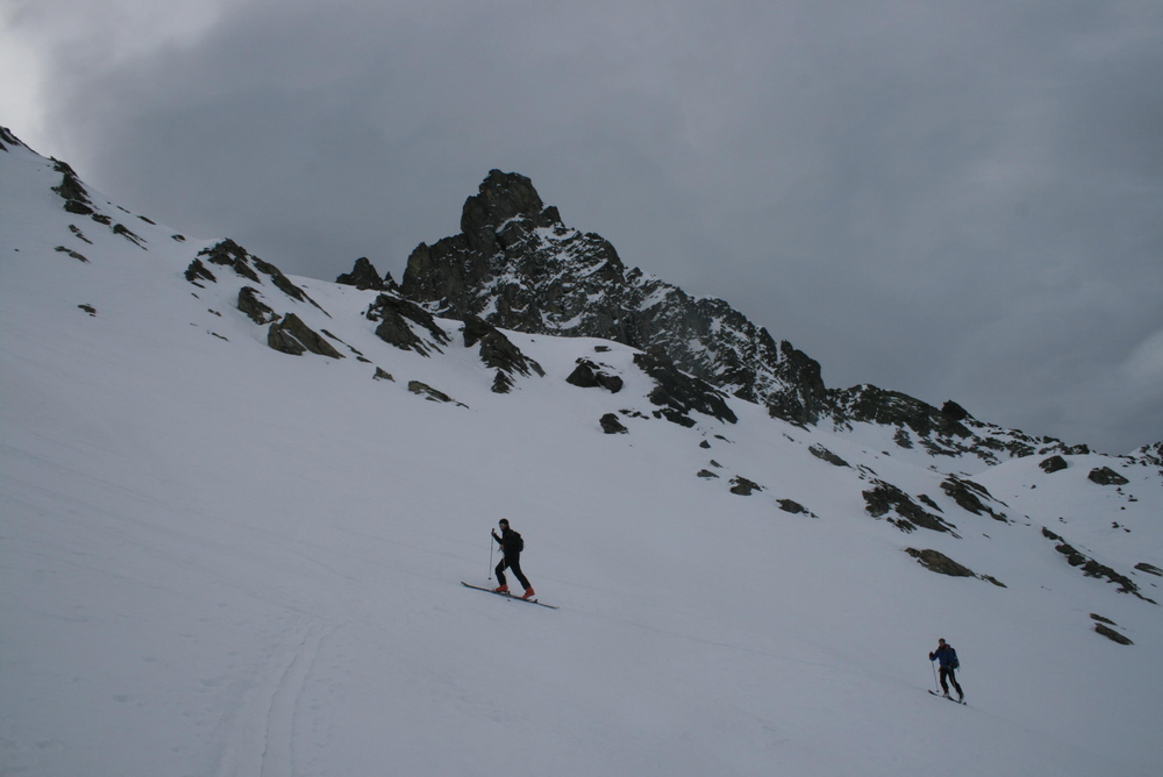 Raid ski Queyras - Tour des Toillies - Sous la Tête des Toillies