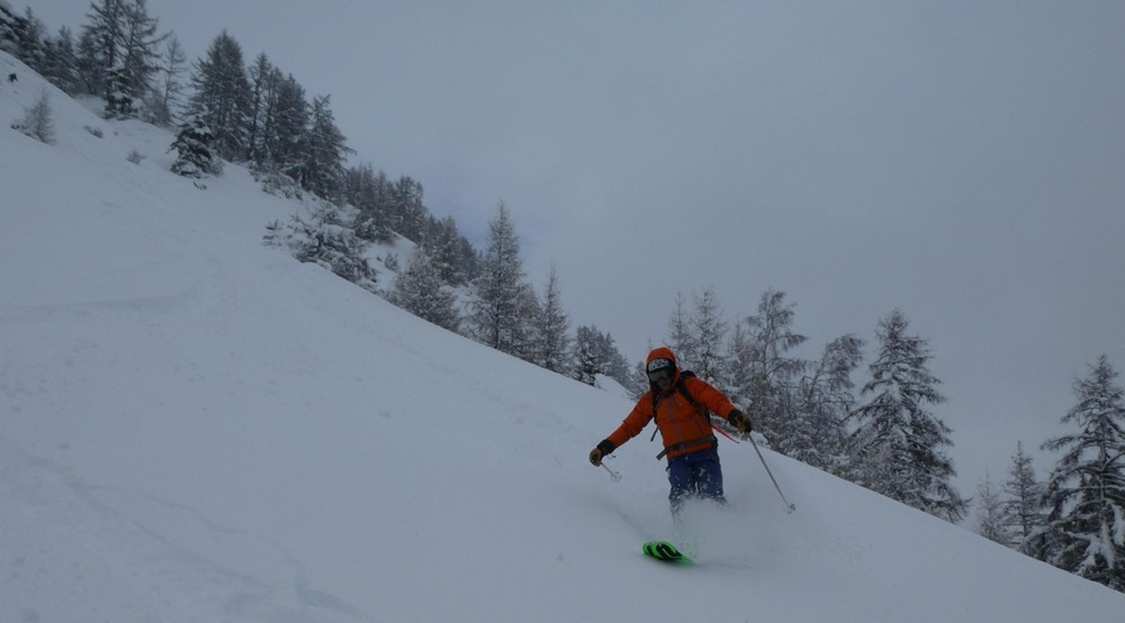 Hors piste Praloup - Eddi, la Powabunga attitude