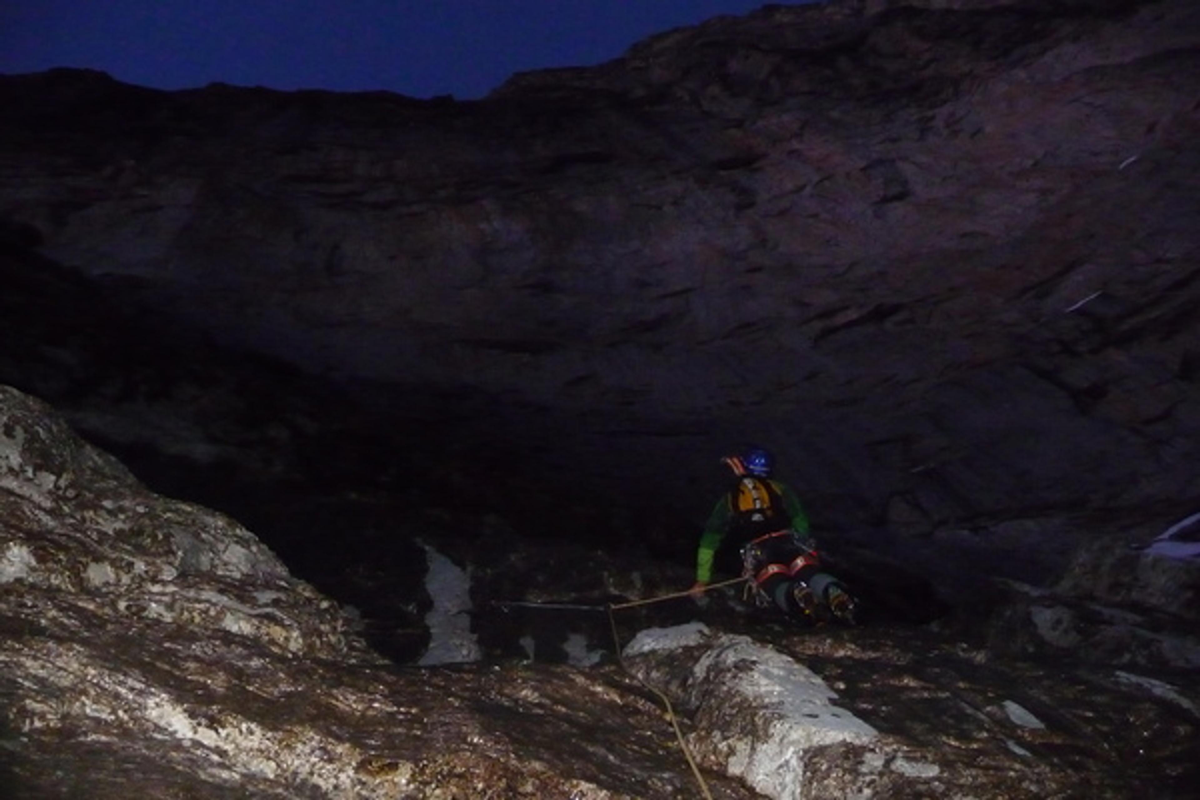 Eiger - Sous la Rote Fluh, avant la fissure difficile