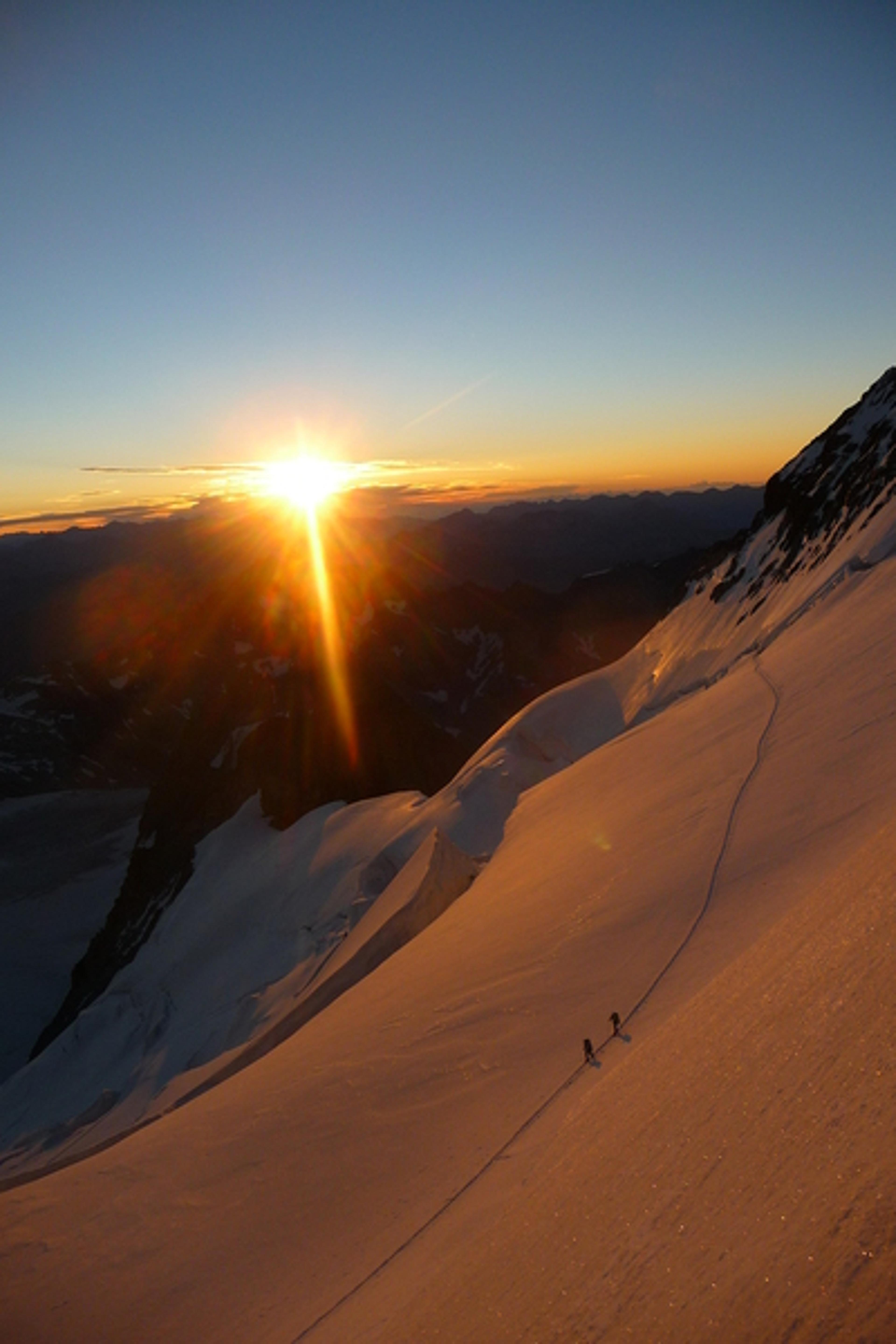 Barre des Ecrins - Sunrise