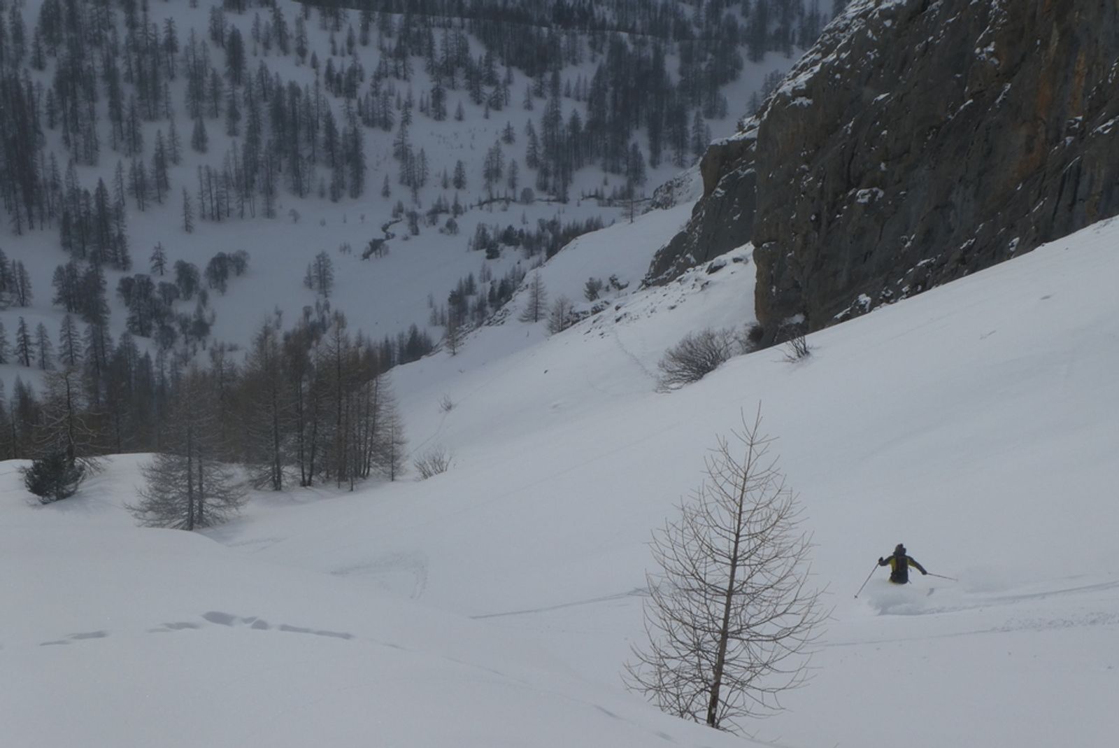 Ski randonnée Ubaye Fouillouse - Tour du Replat des Genisses - Tor