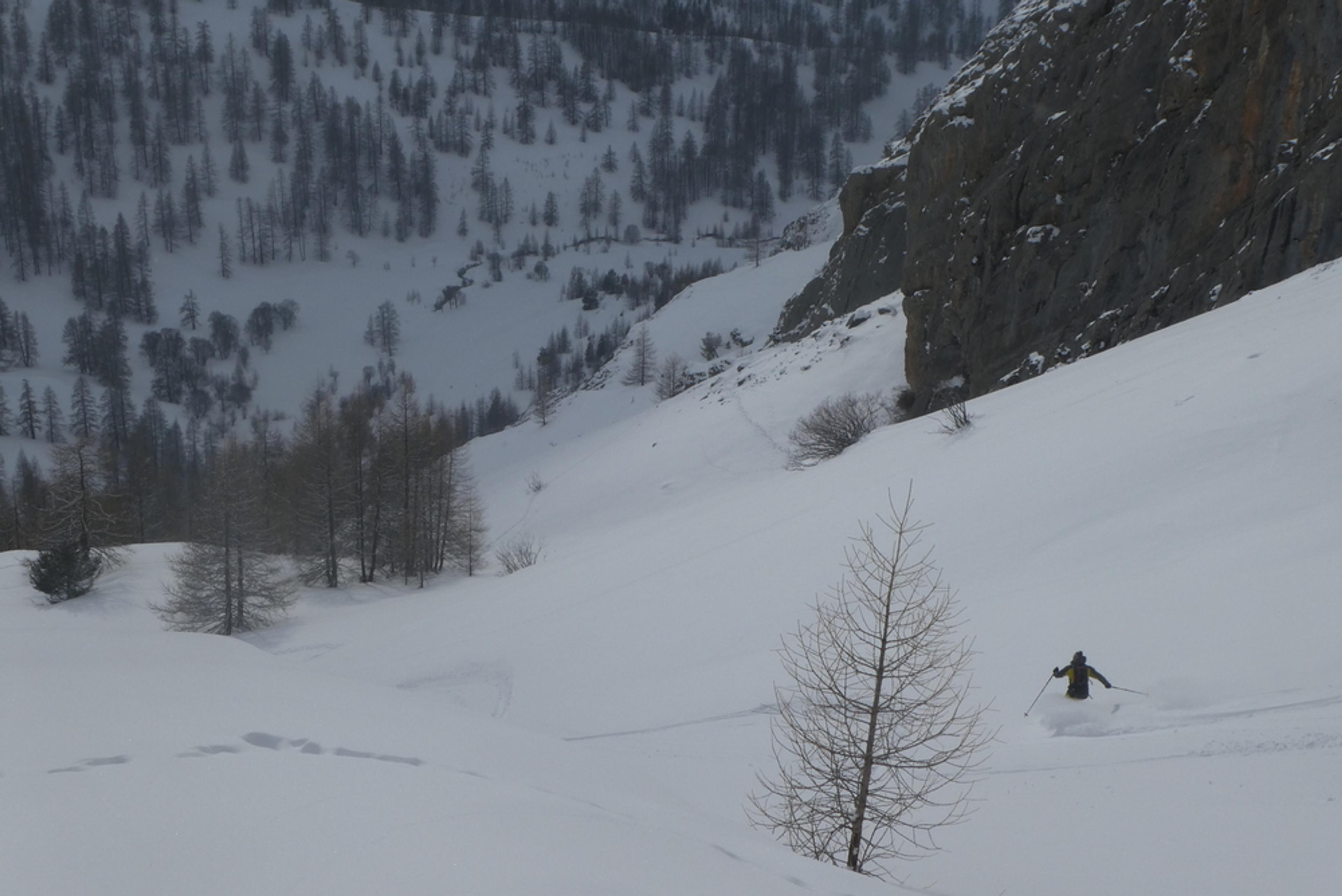 Ski randonnée Ubaye Fouillouse - Tour du Replat des Genisses - Tor