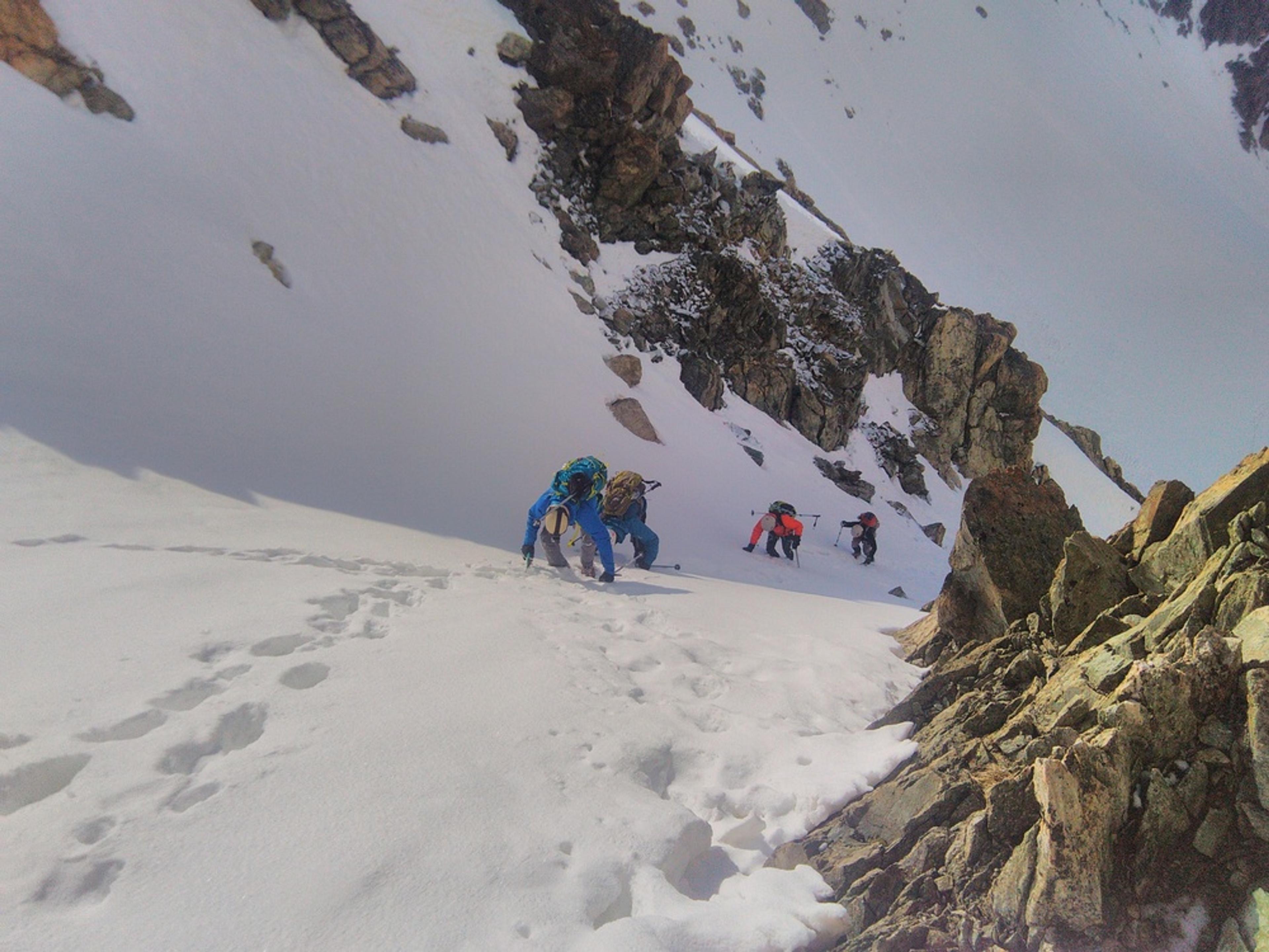 Stage Dôme des Ecrins - Traversée du Pic d'Arsine, le couloir