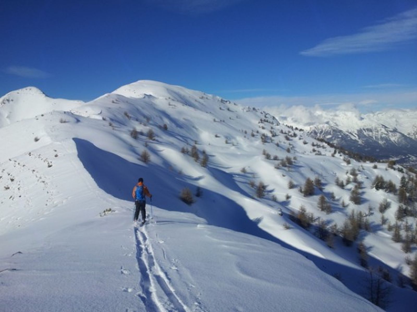 Ski de rando Crévoux - La Ratelle — photo 3