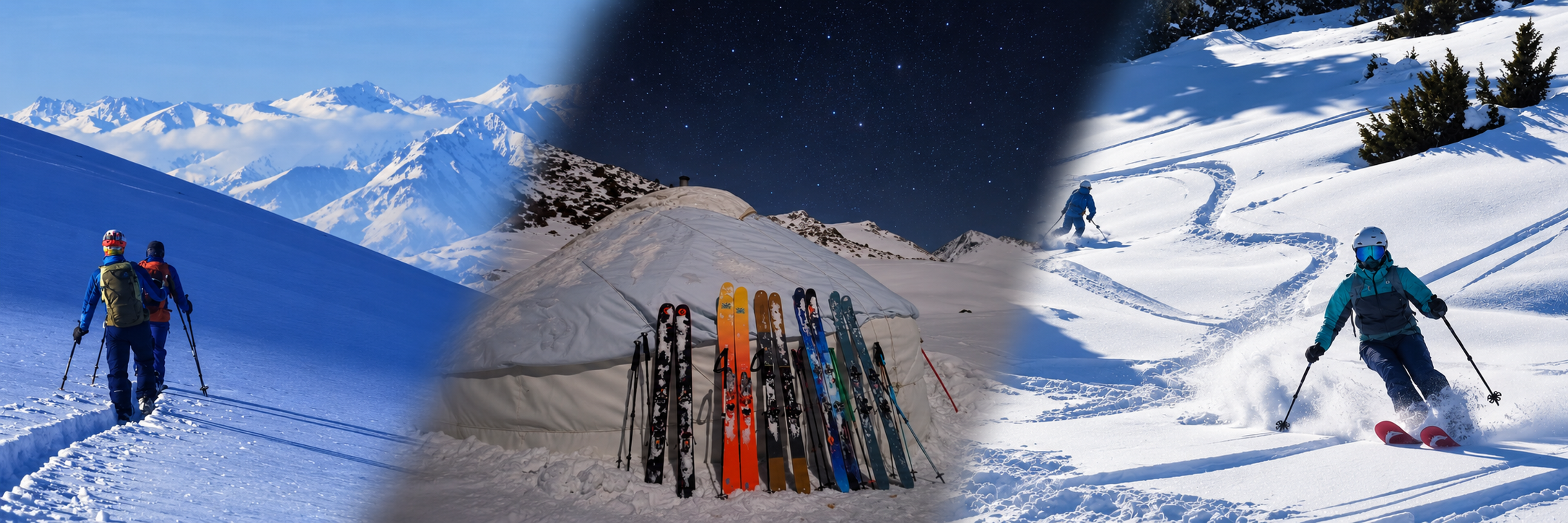 Ski de randonnée au Kirghizistan