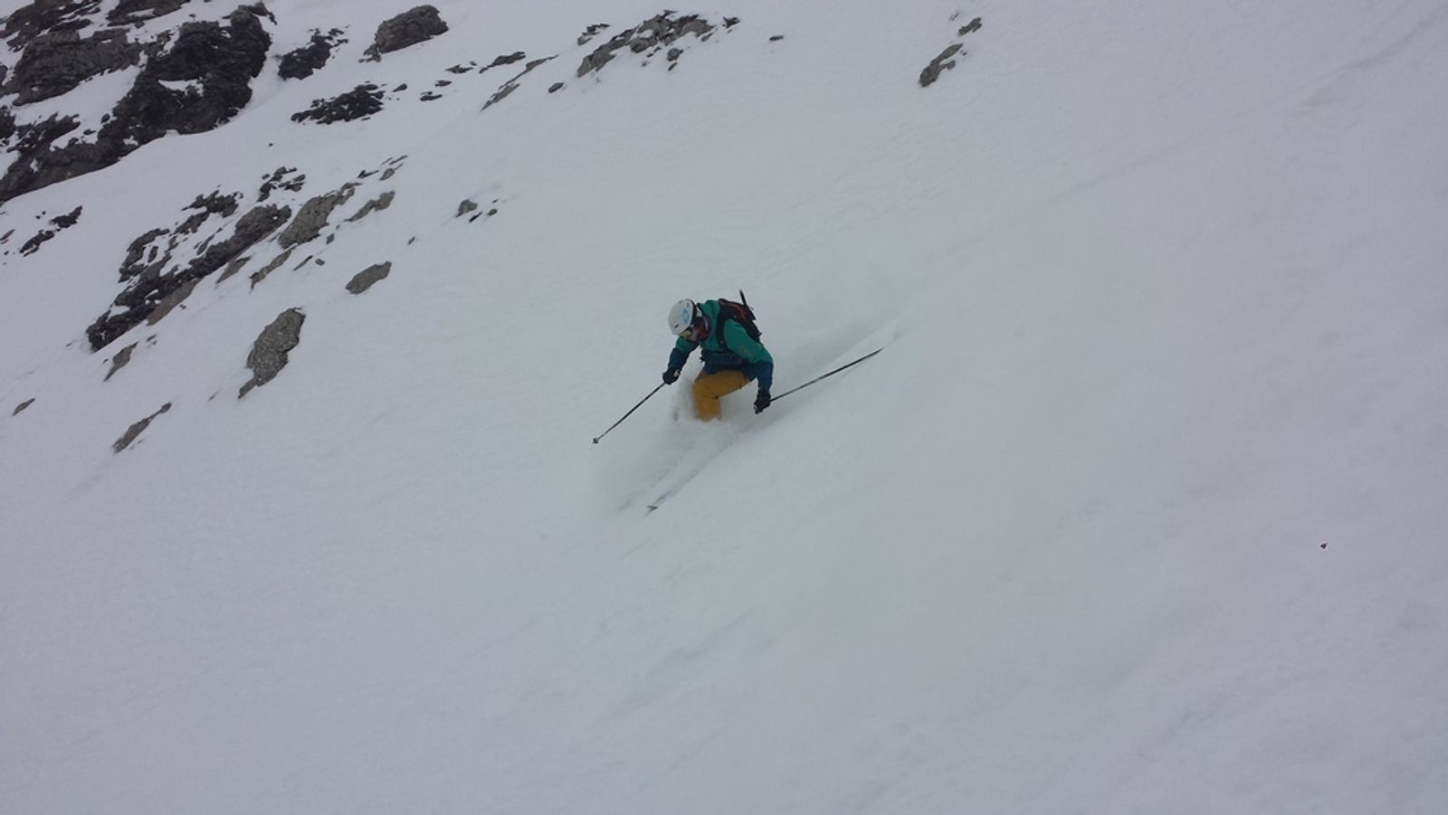 Sagnes Longues - Couloir NW - des conditions pour se lâcher