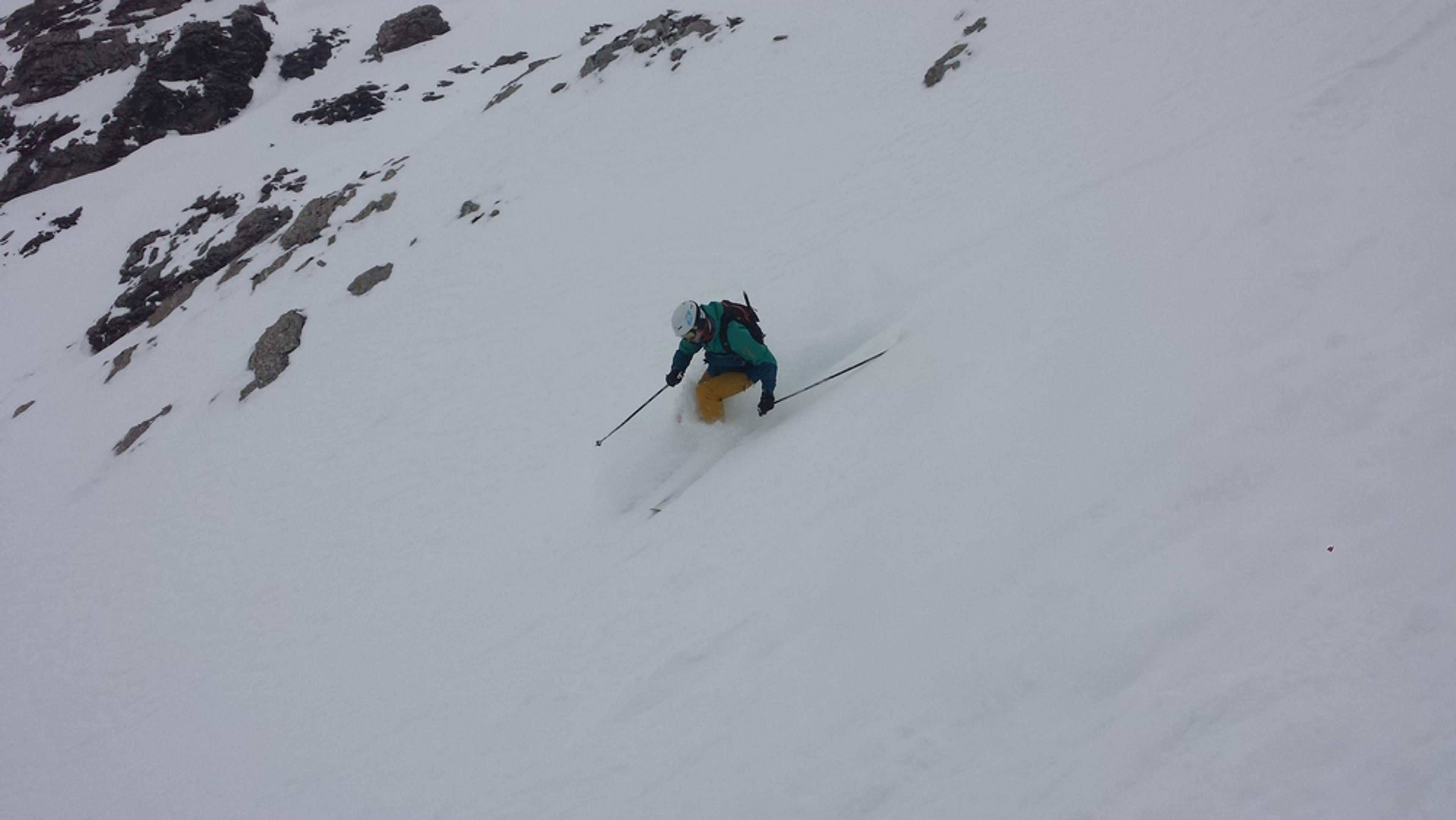 Sagnes Longues - Couloir NW - des conditions pour se lâcher