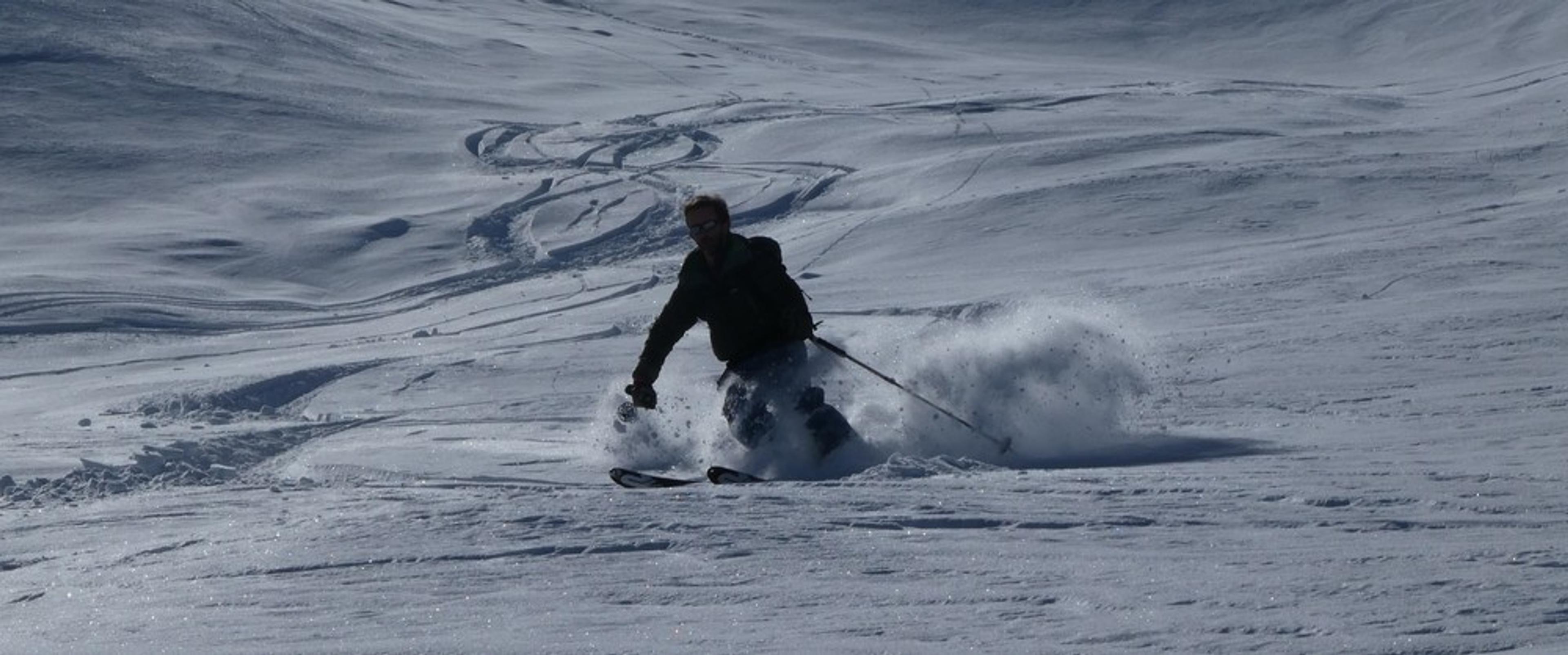 La Blanche - Freerando Pelvoux - Régis commence à sentir le truc