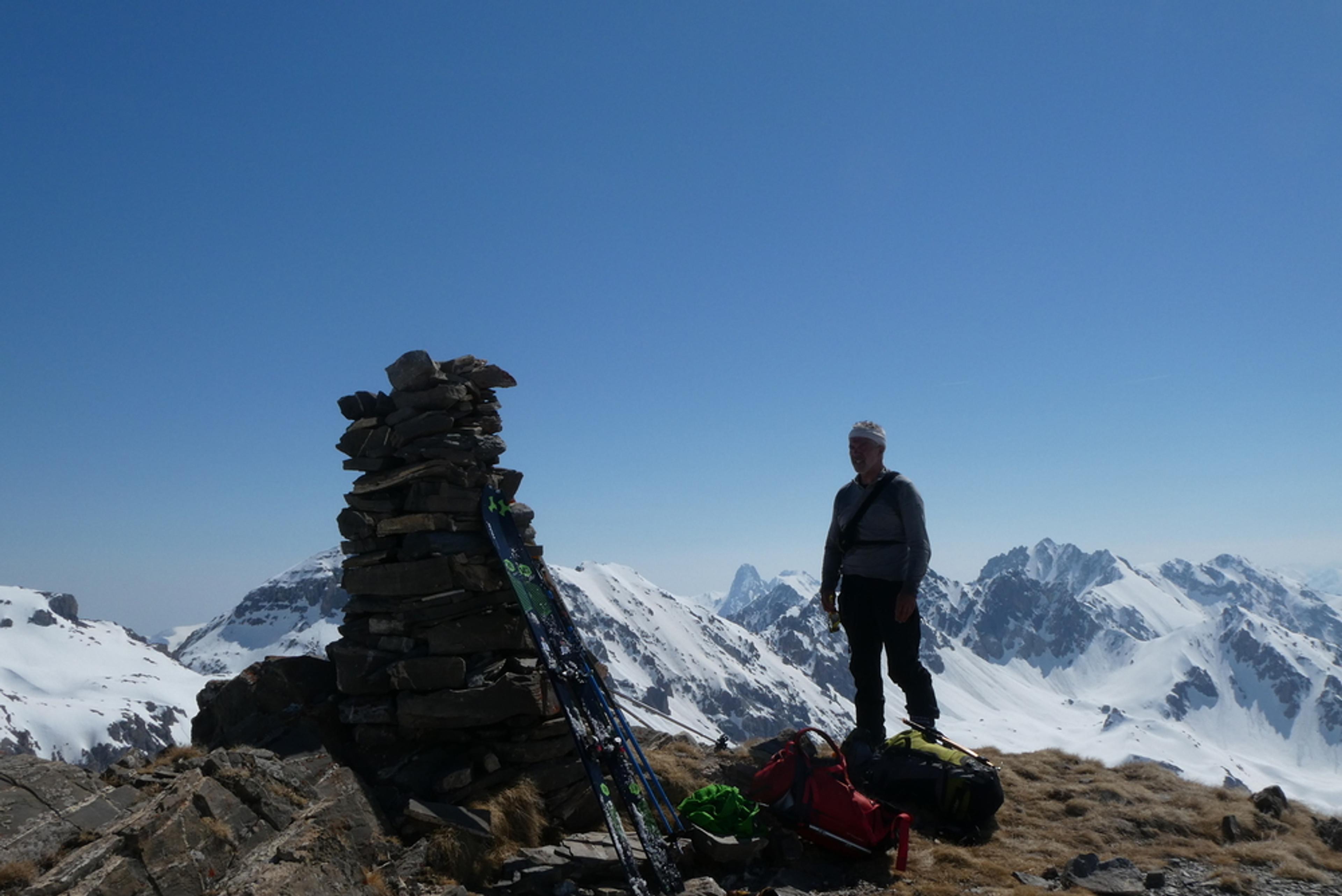 Cime Peyrassin - Au sommet