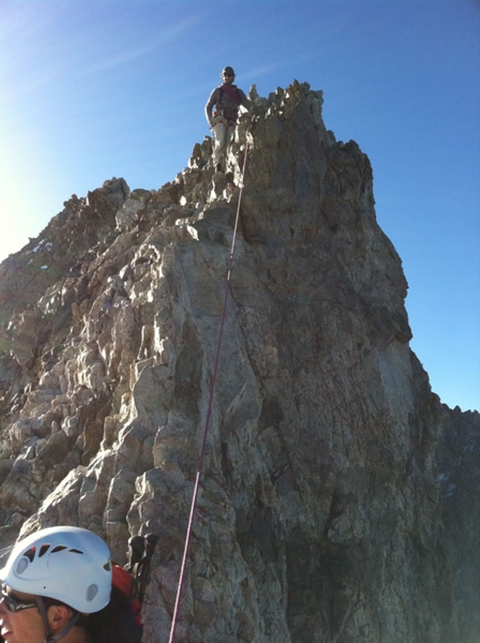 Barre des Ecrins - Avant le Pic Lory