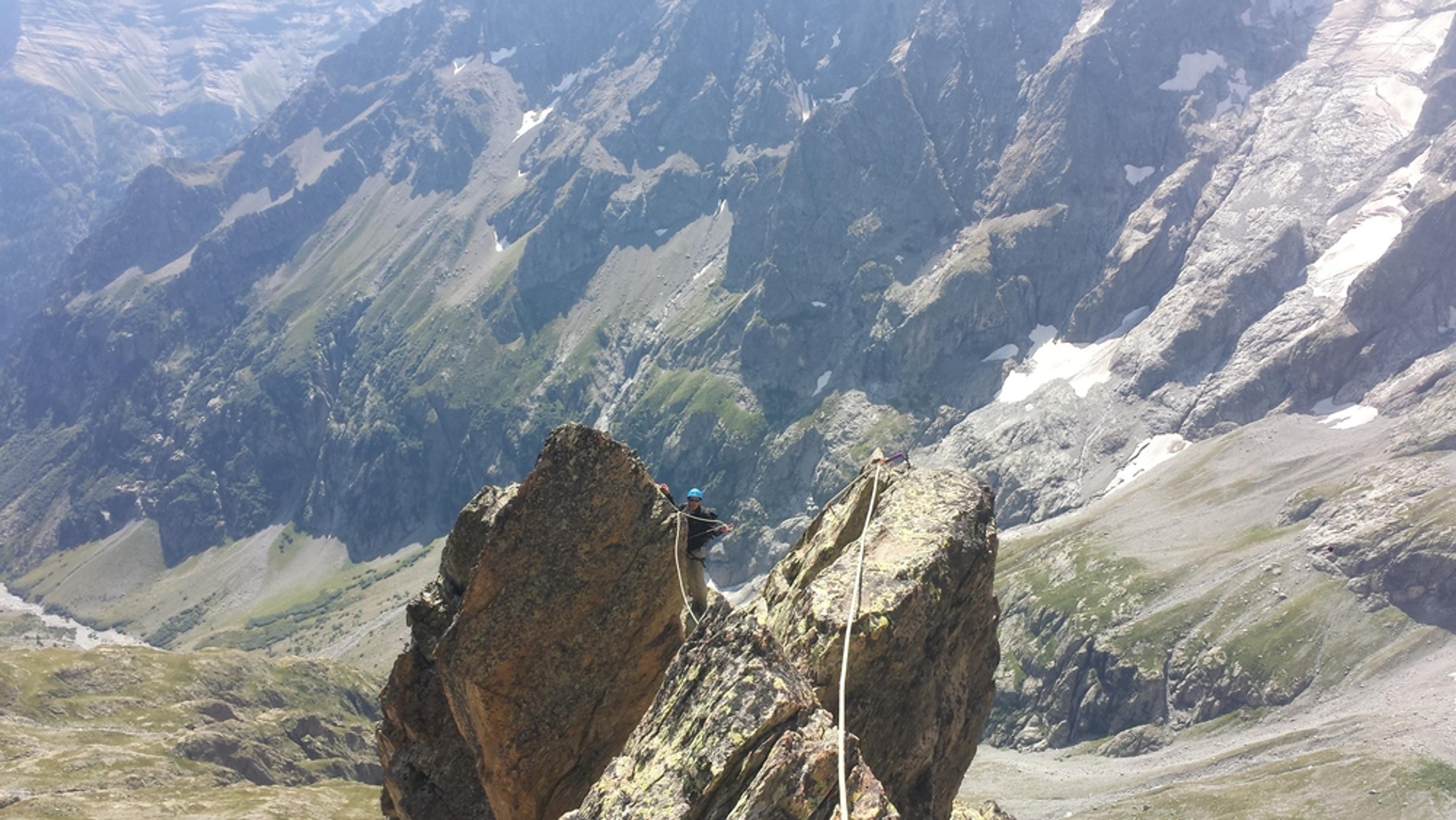 Dents de Coste Counier - Toujours aussi aérien