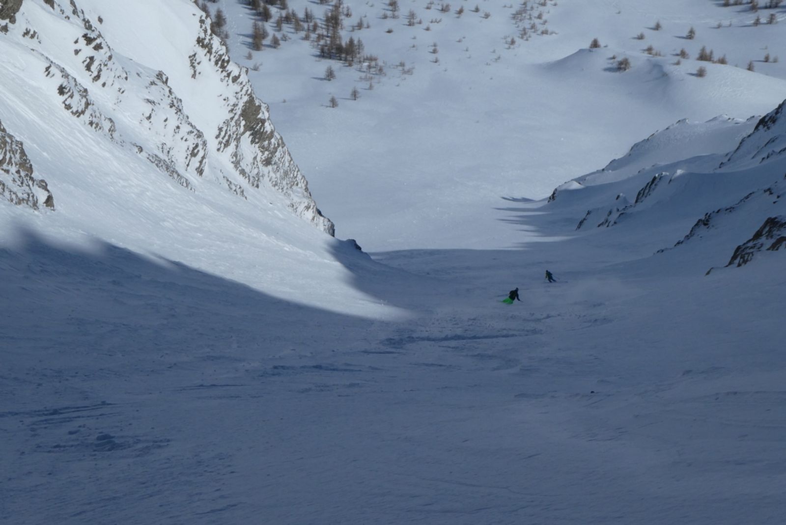 Couloir ChateauRenard - Le couple en action