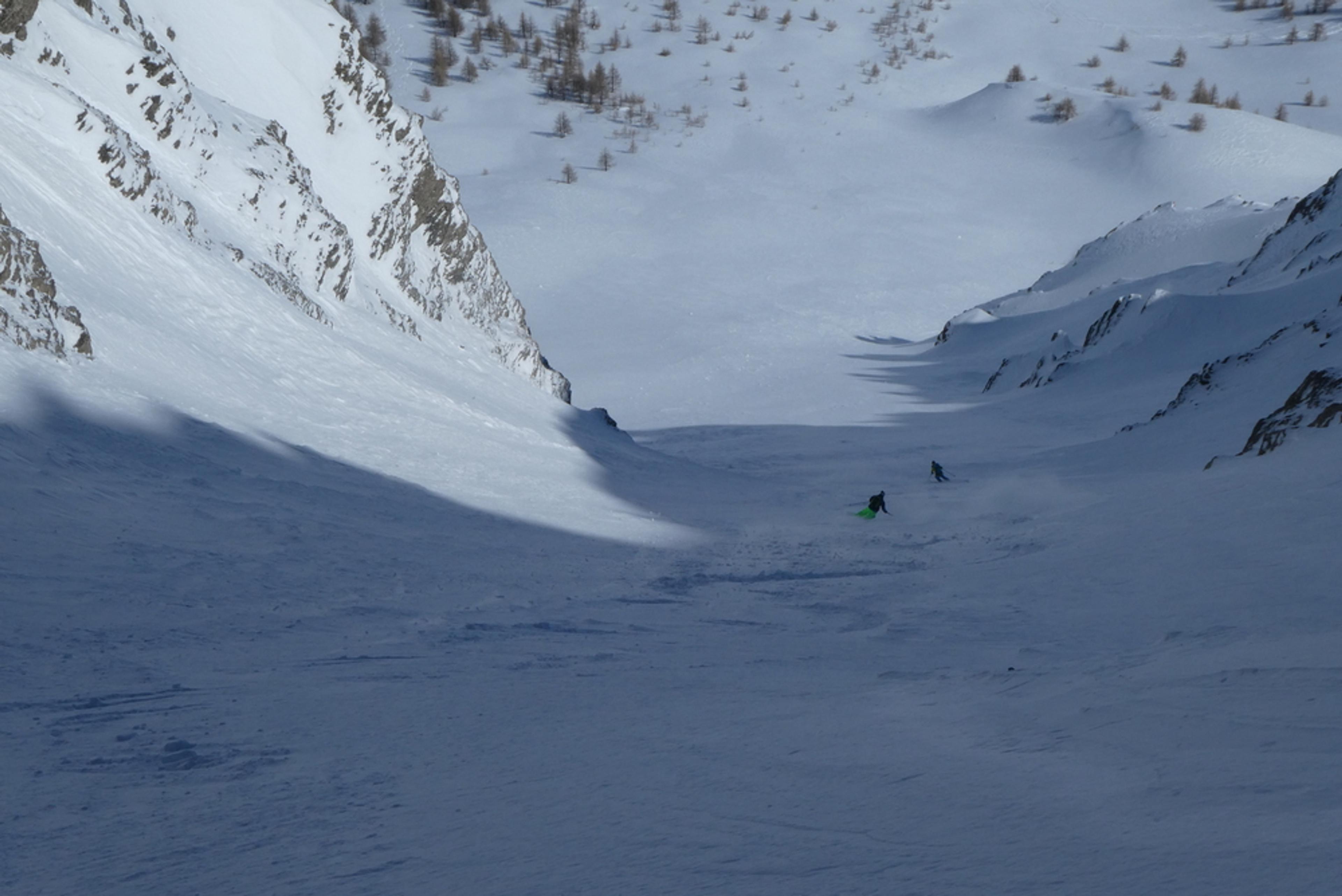 Couloir ChateauRenard - Le couple en action