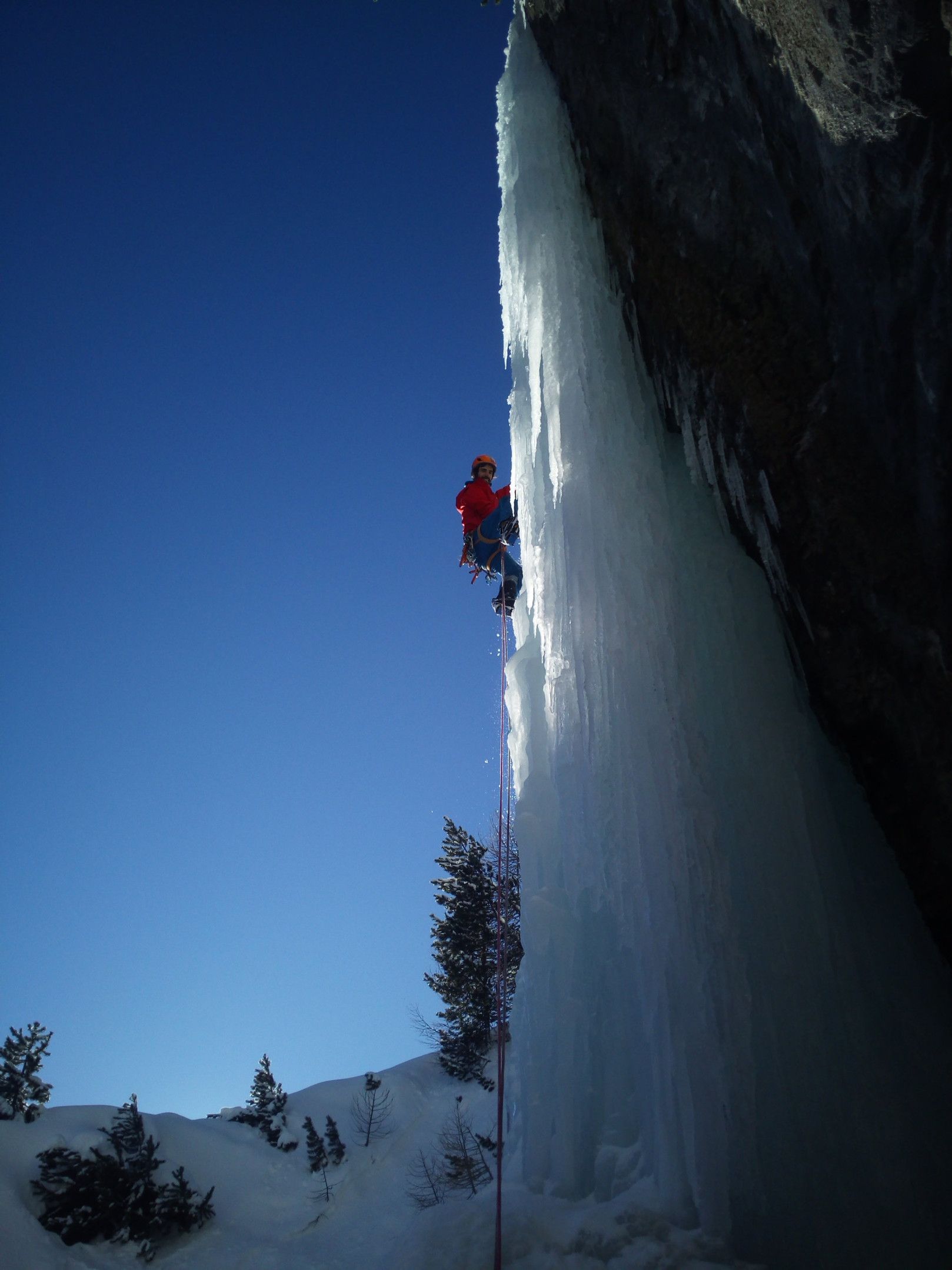We cascade de glace
