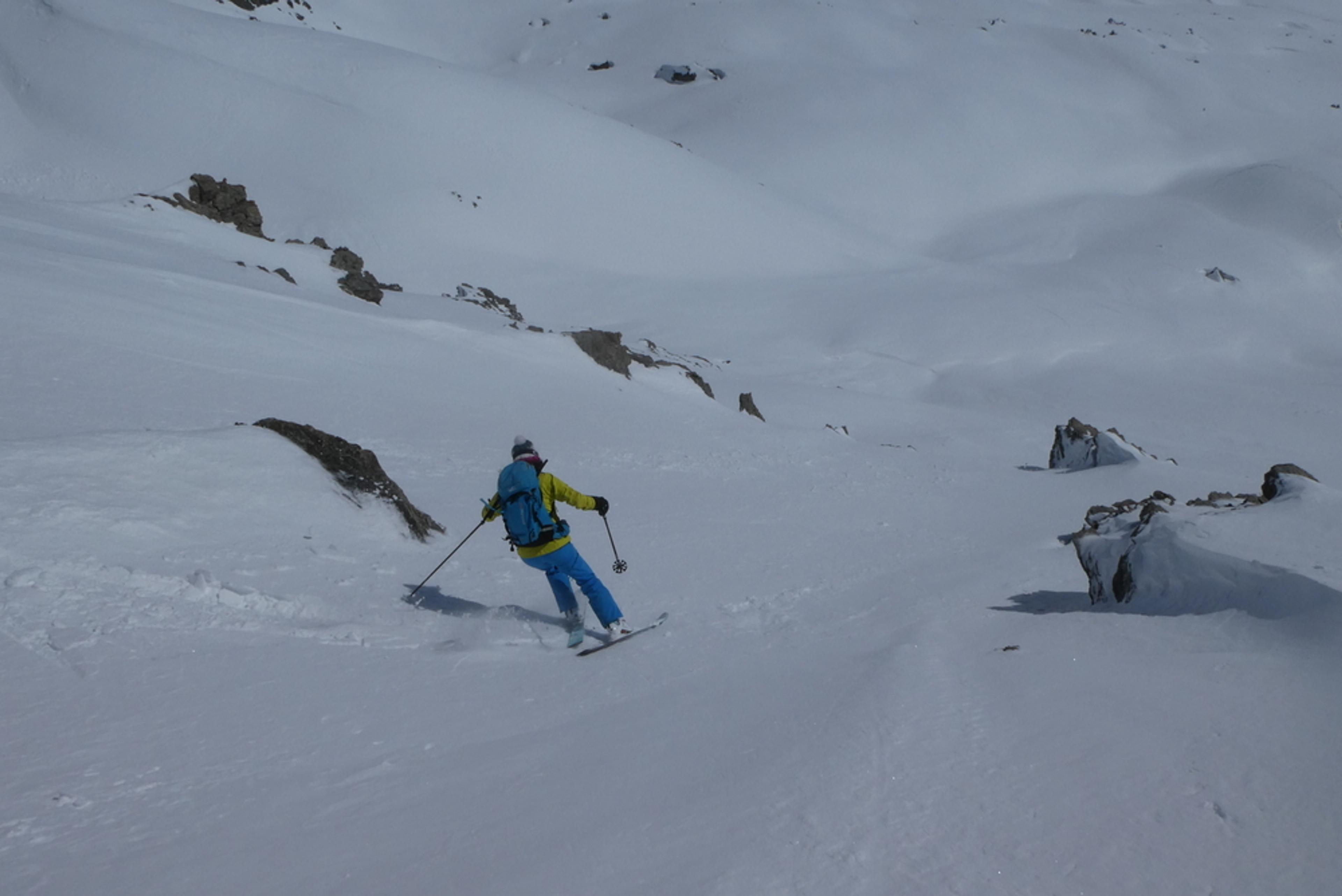 Couloirs - Pente SE du Queyron