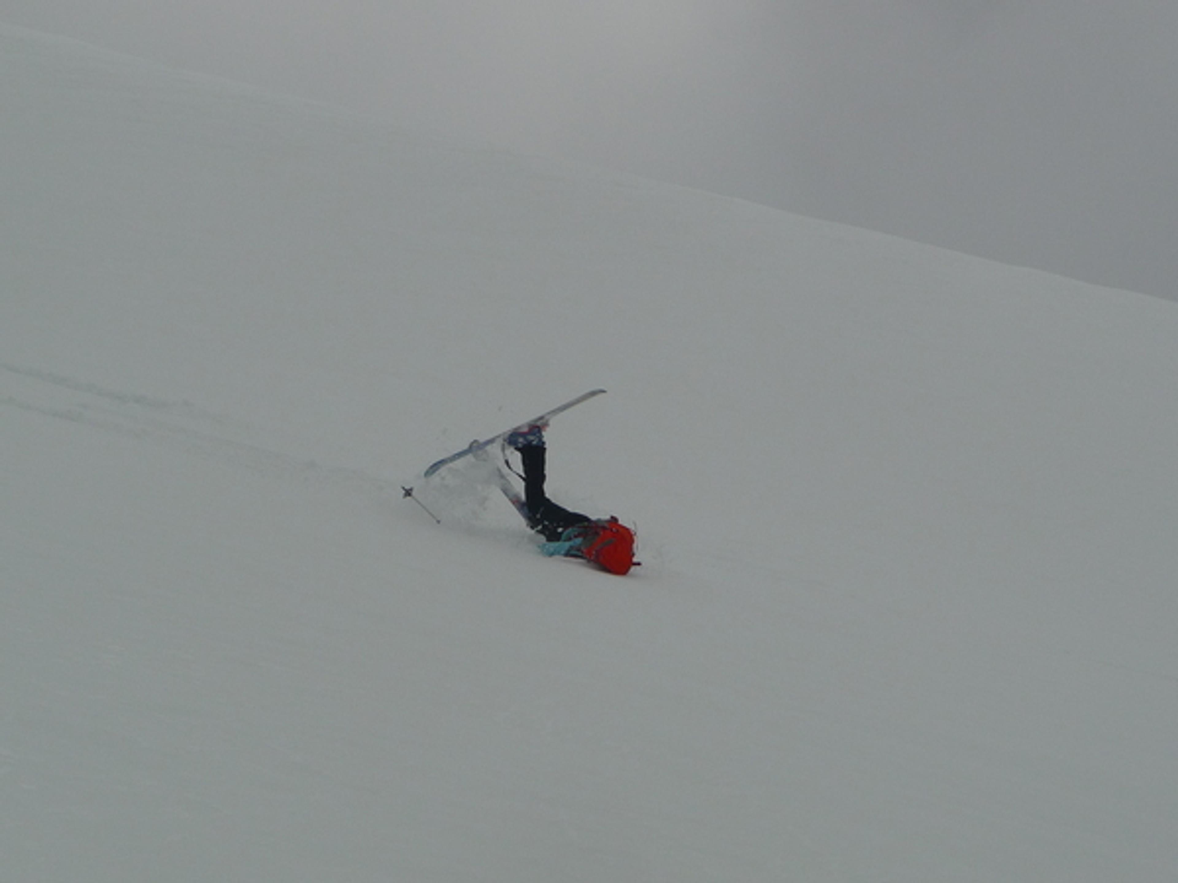 Petit Rochebrune - Odette goûte la neige!