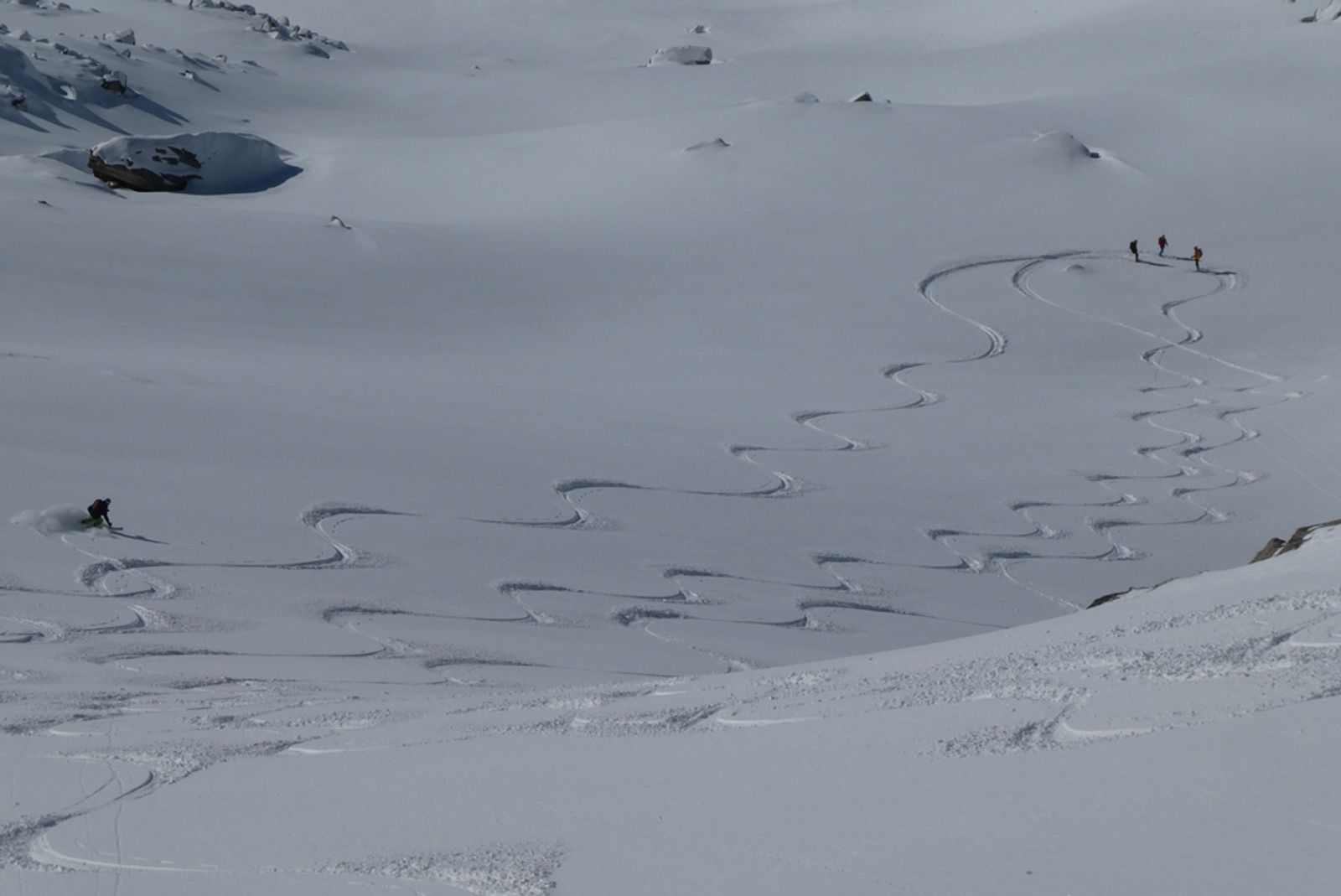 Raid vanoise – Combe du ravin noir – Rayé!