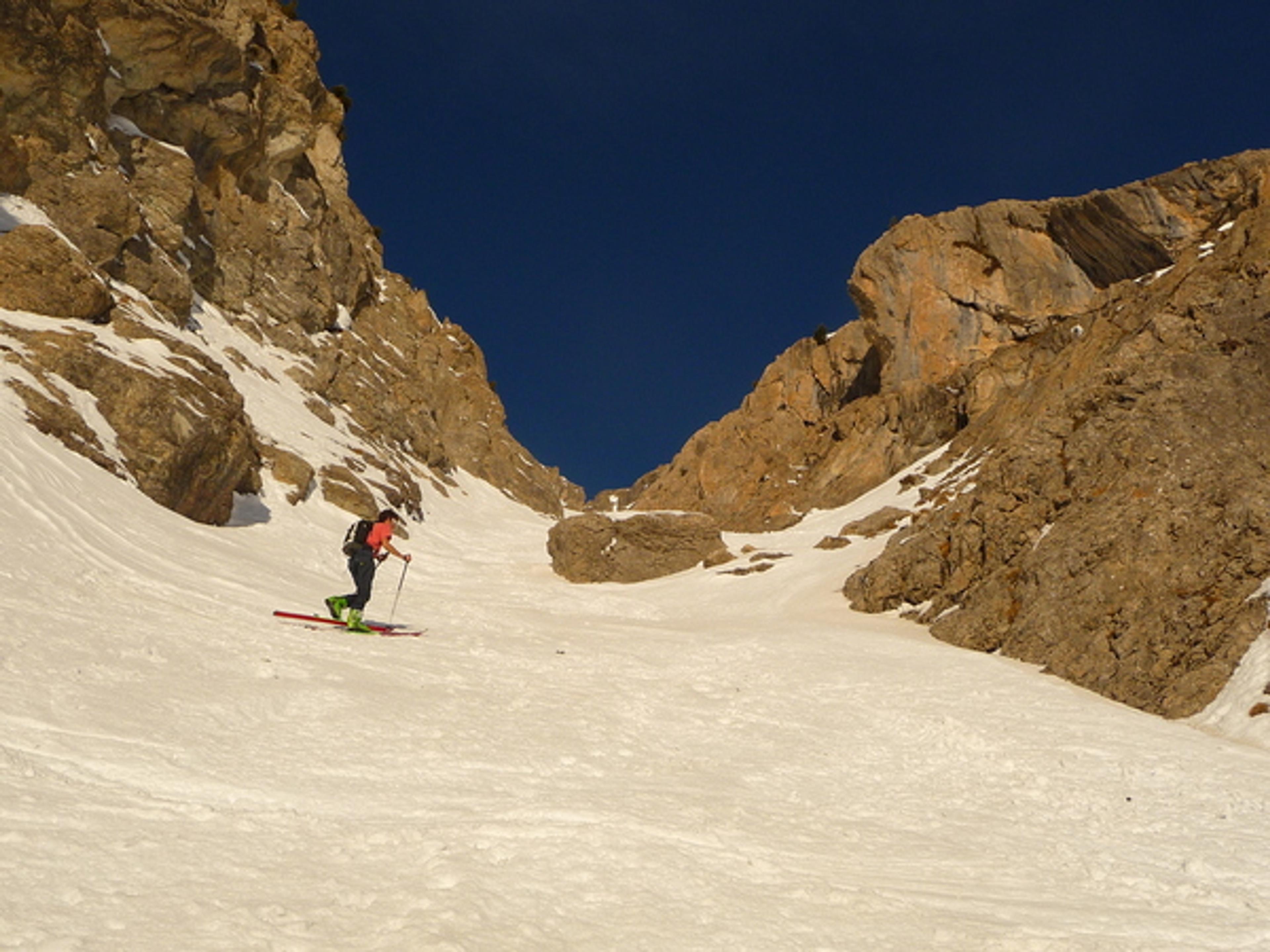 Petit Puy - Couloir Sud - Ambiance tee shirt