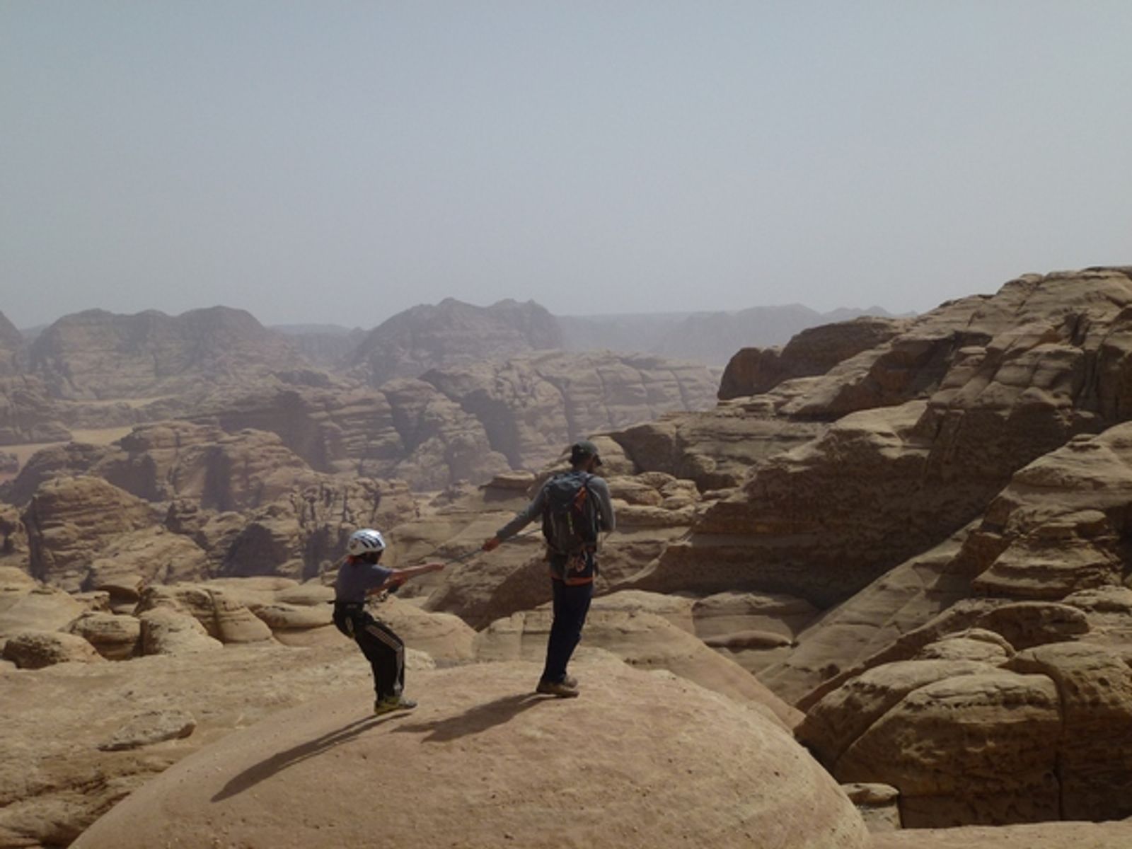 Jebel Khush Khashah et descente du canyon de Khazali — photo 18