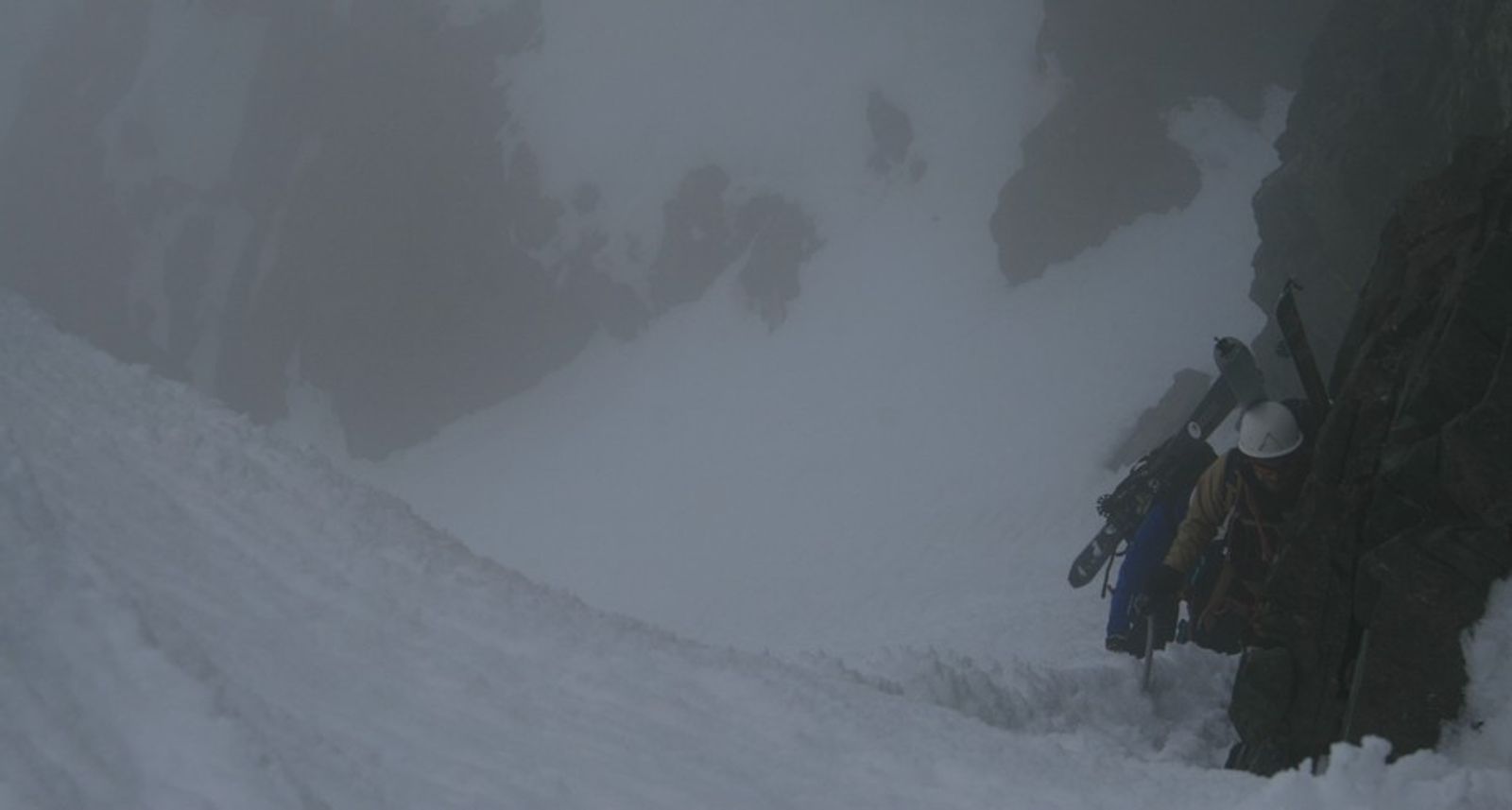 Raid ski Haute Maurienne - Ambiance fantomatique