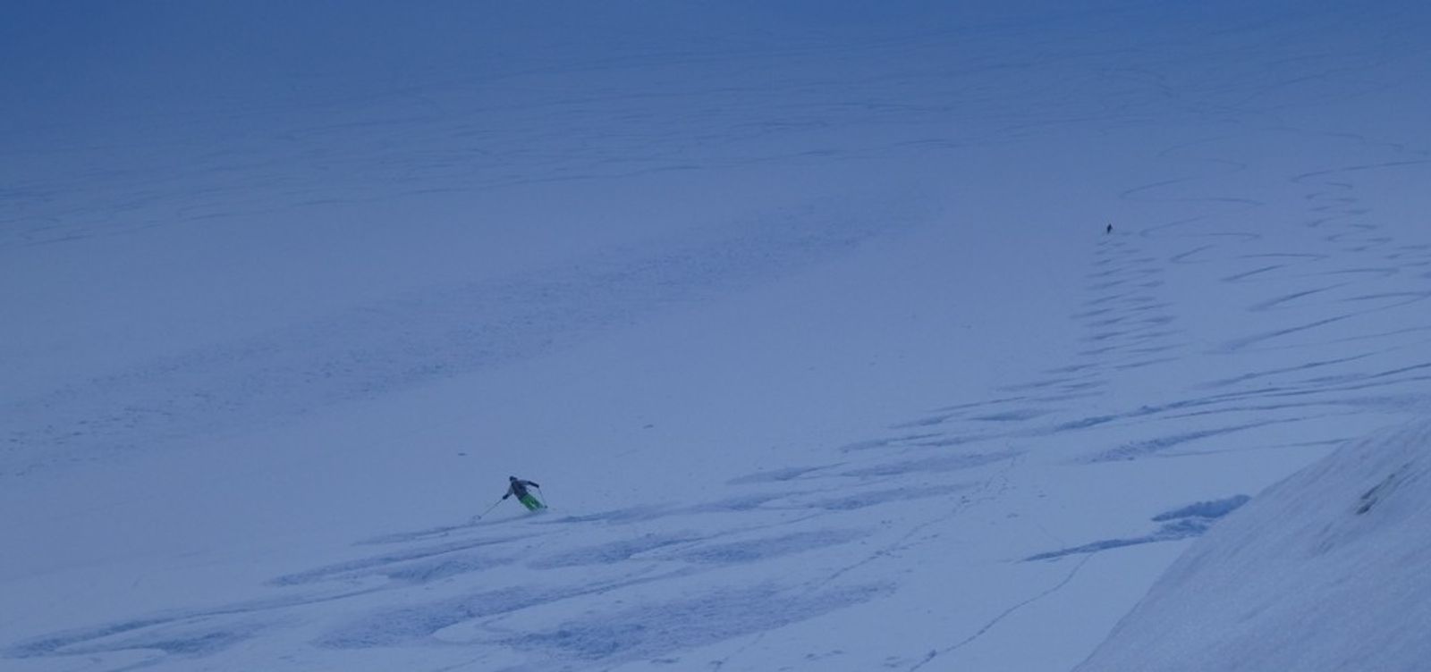 Etendard Combeynot - Couloir nord - Les sorties de couloir c'est pas mauvais non plus!