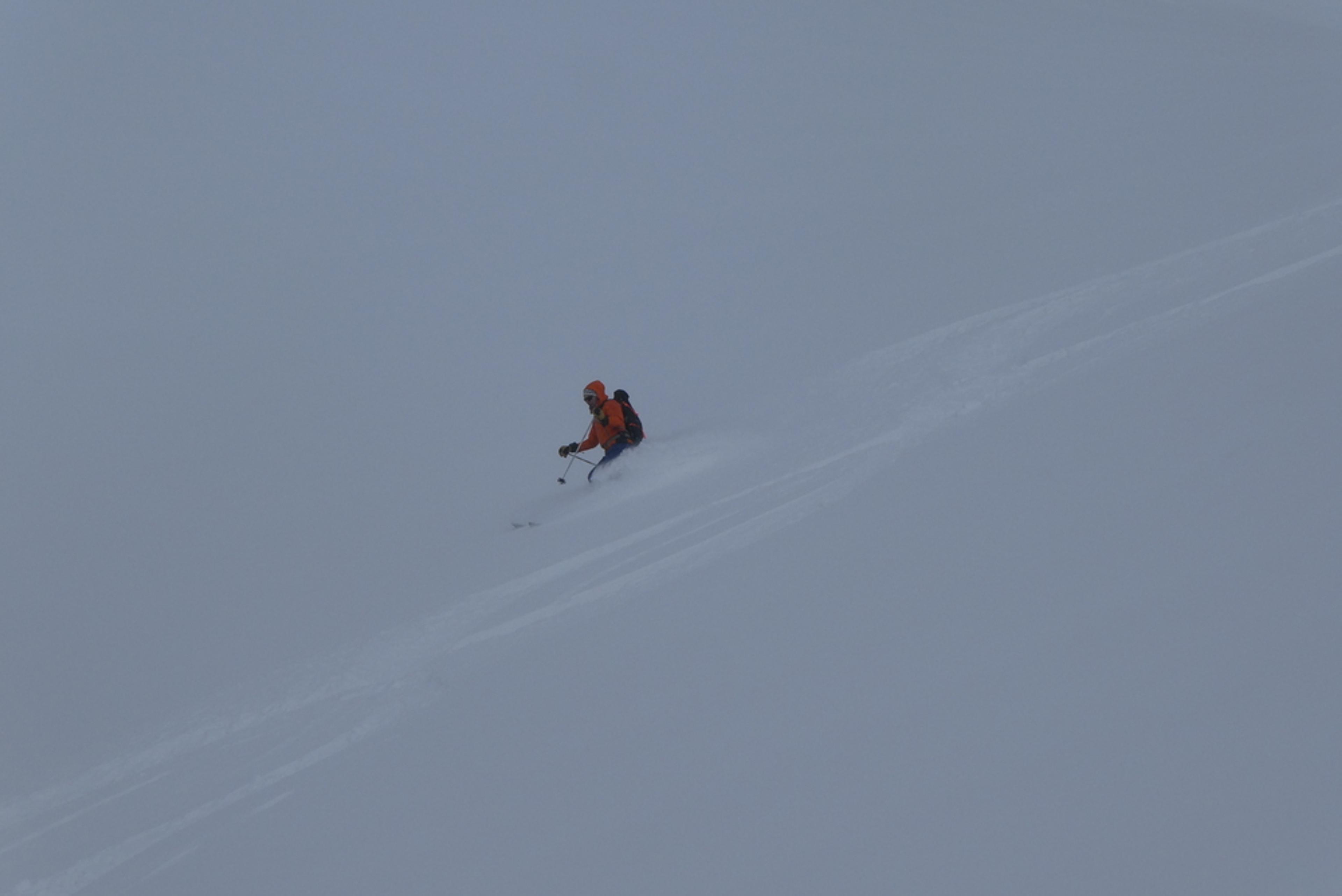Ski randonnée Ubaye Fouillouse - Tour du Replat des Genisses - Eddi dans la popow