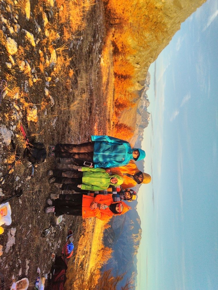 Session montagne en famille!!