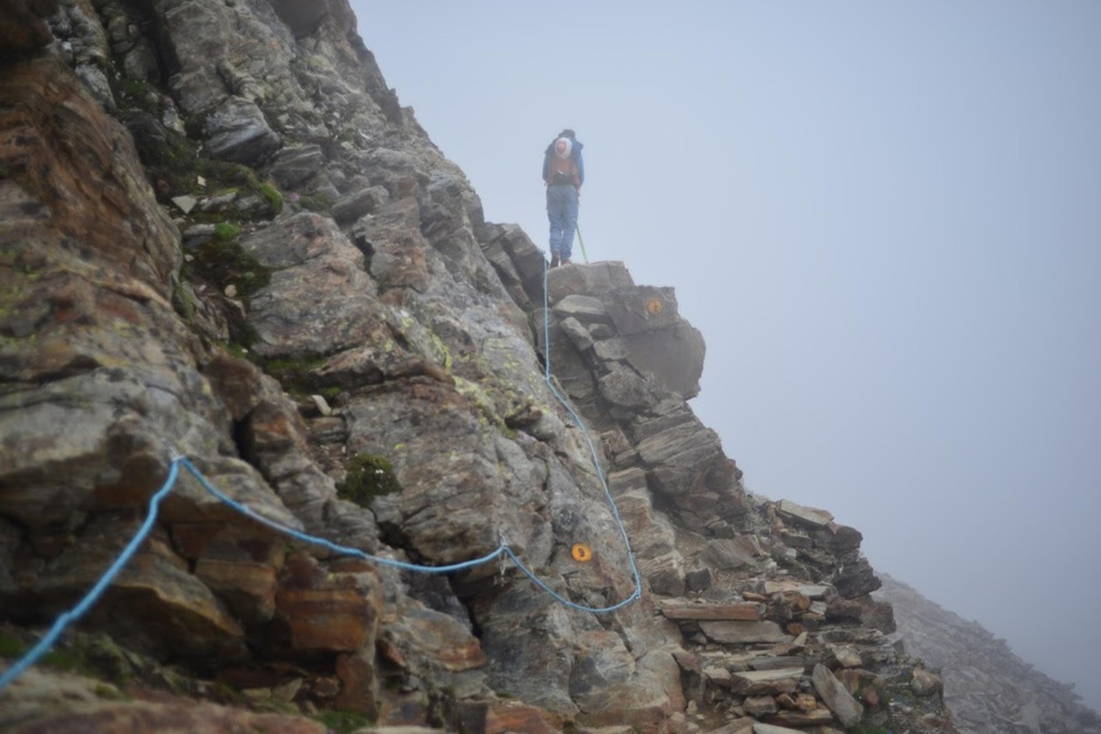Montée à Quintino Sella
