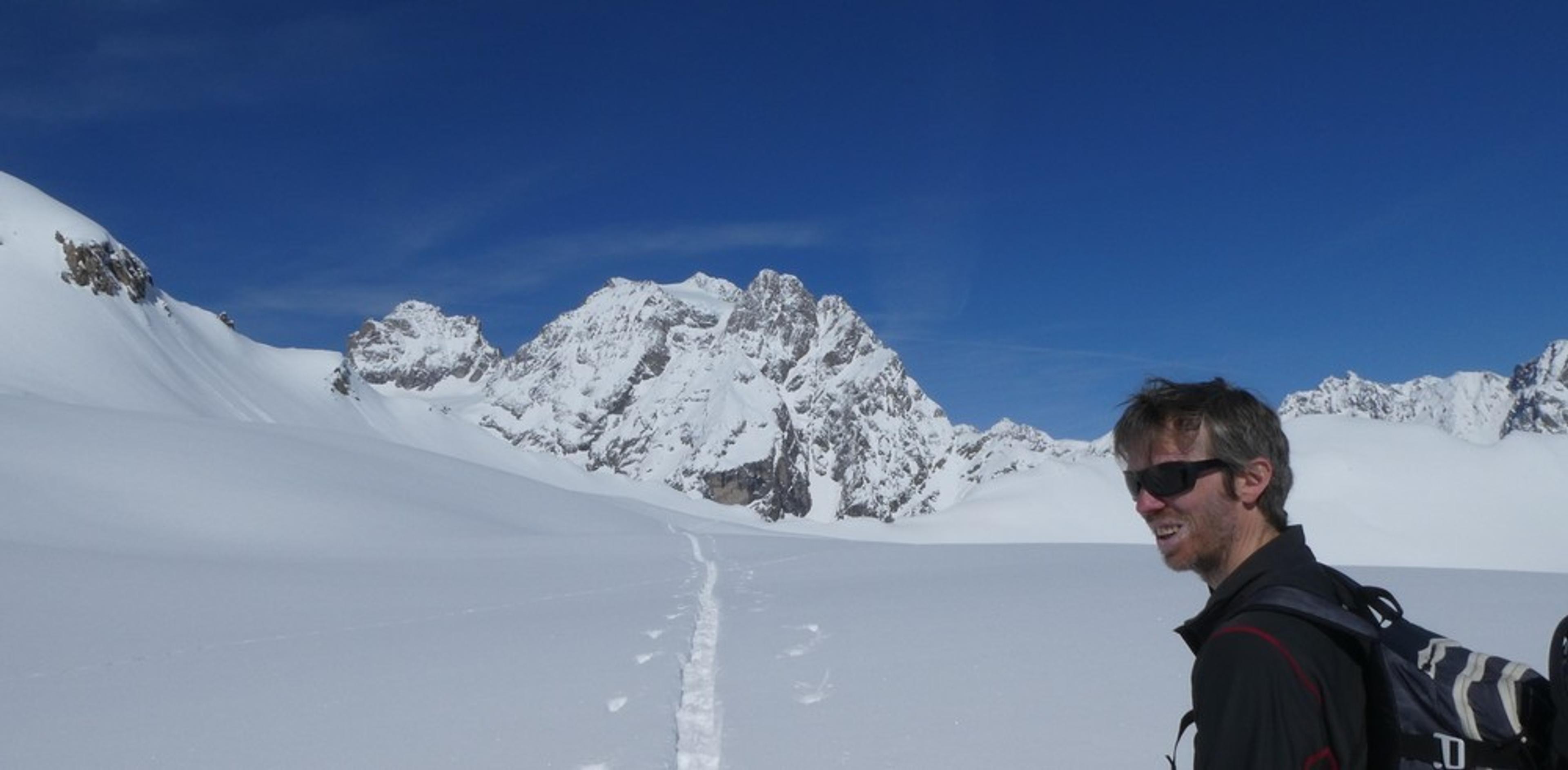 Couloir nord Rouya - Le Pélvoux