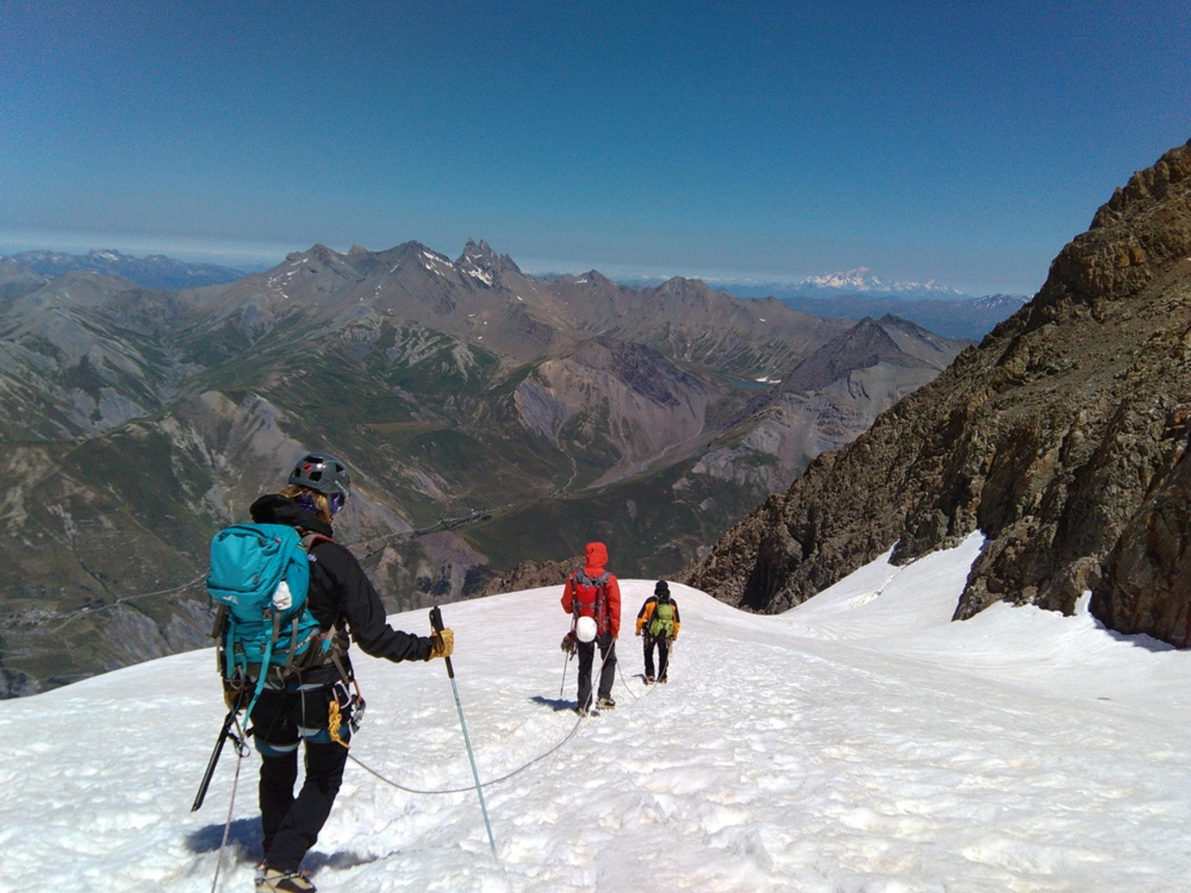 Meije Doigt de Dieu - Et on file pour 1800m de descente