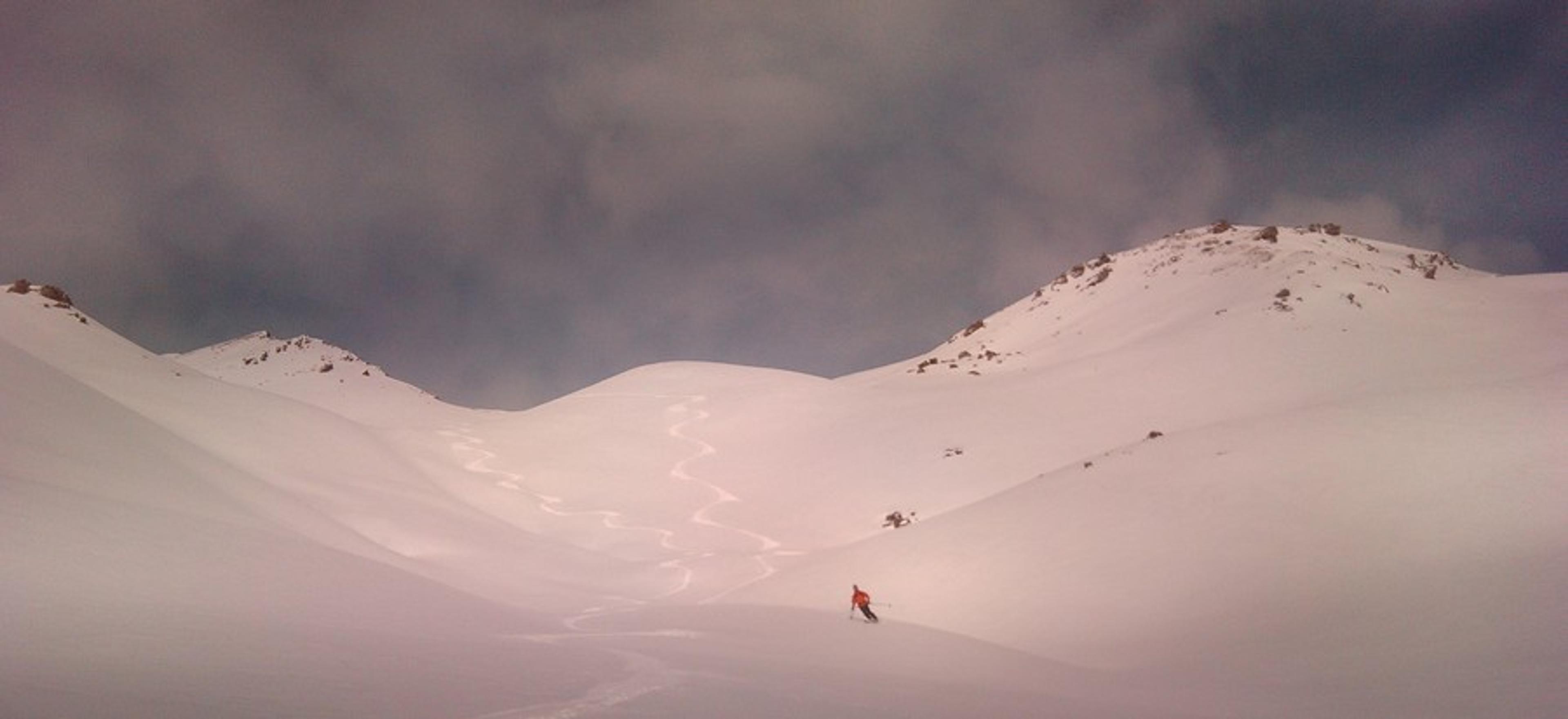 Descente sur Ceillac