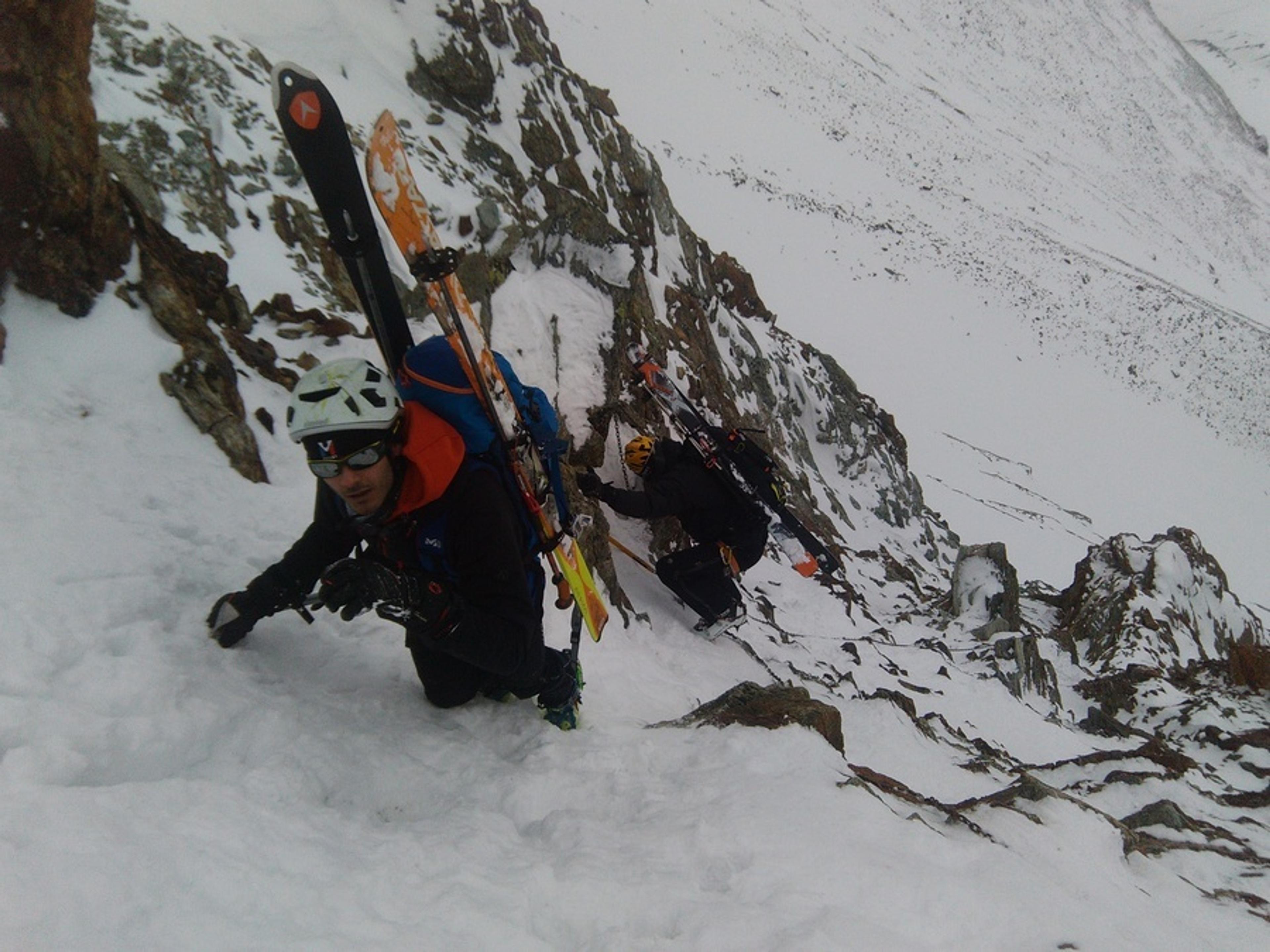 descente du Col de la Division