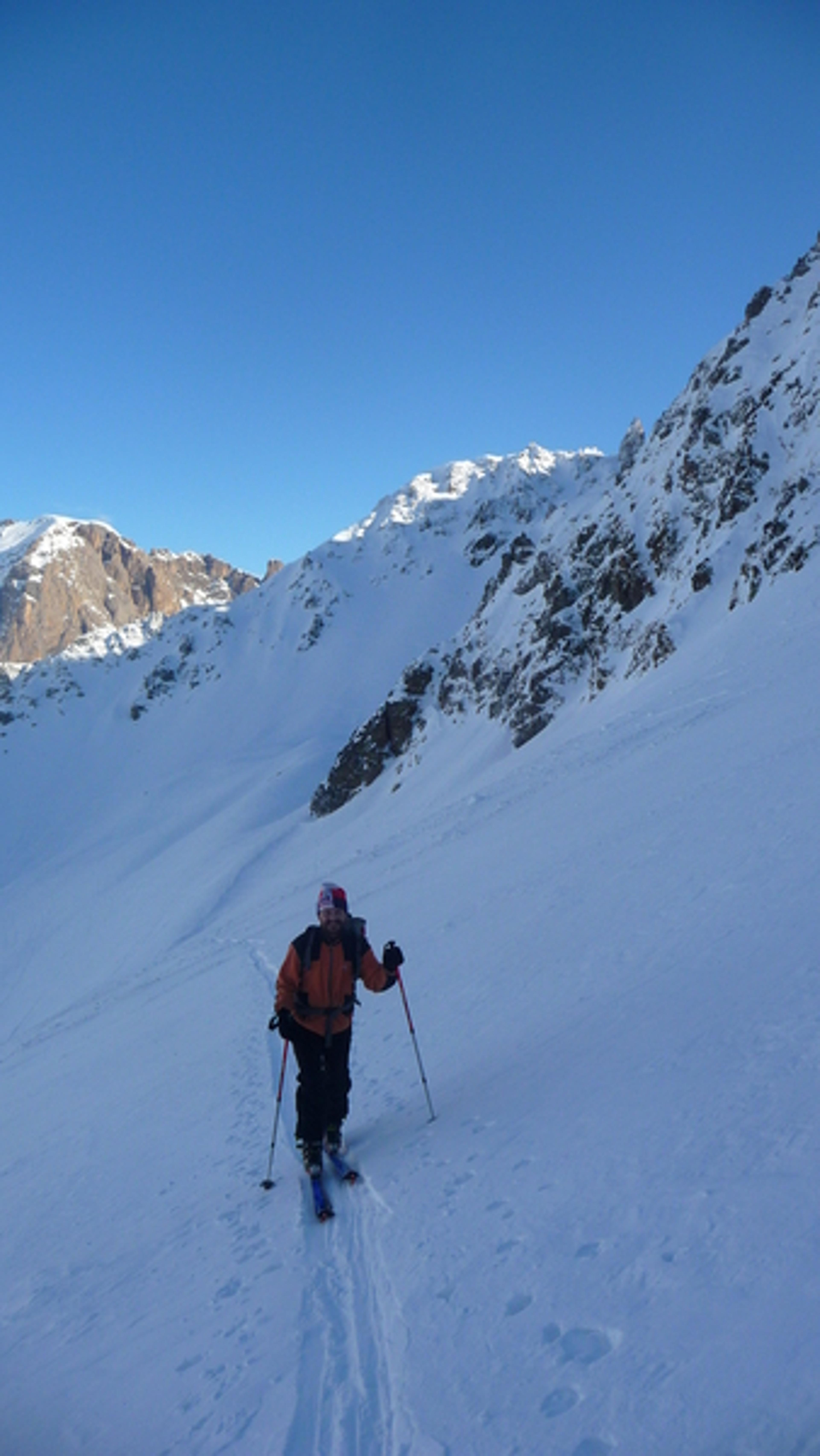 Ski - Combeynot - A la montée