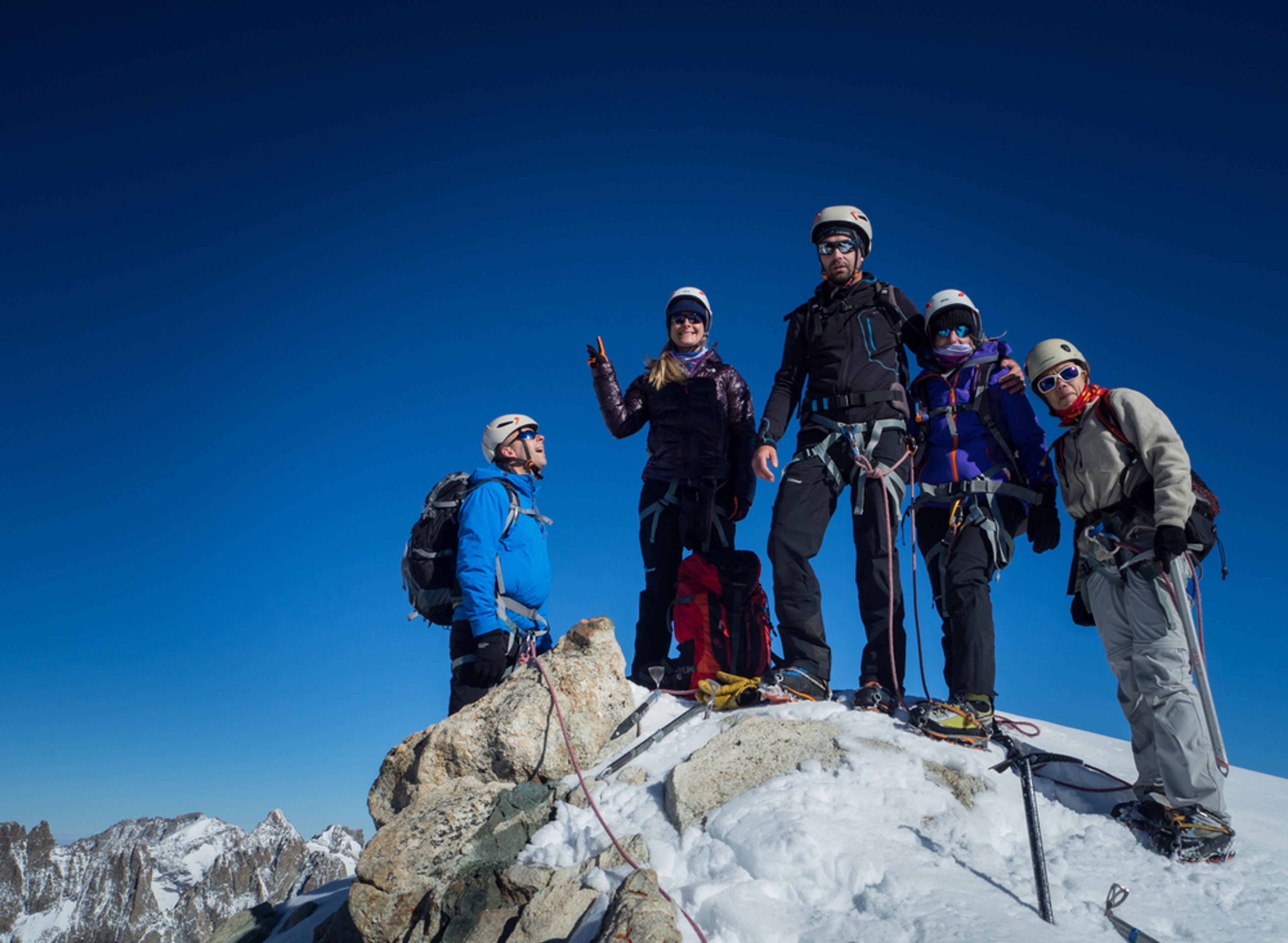 Stage initiation Alpinisme - Roche Faurio