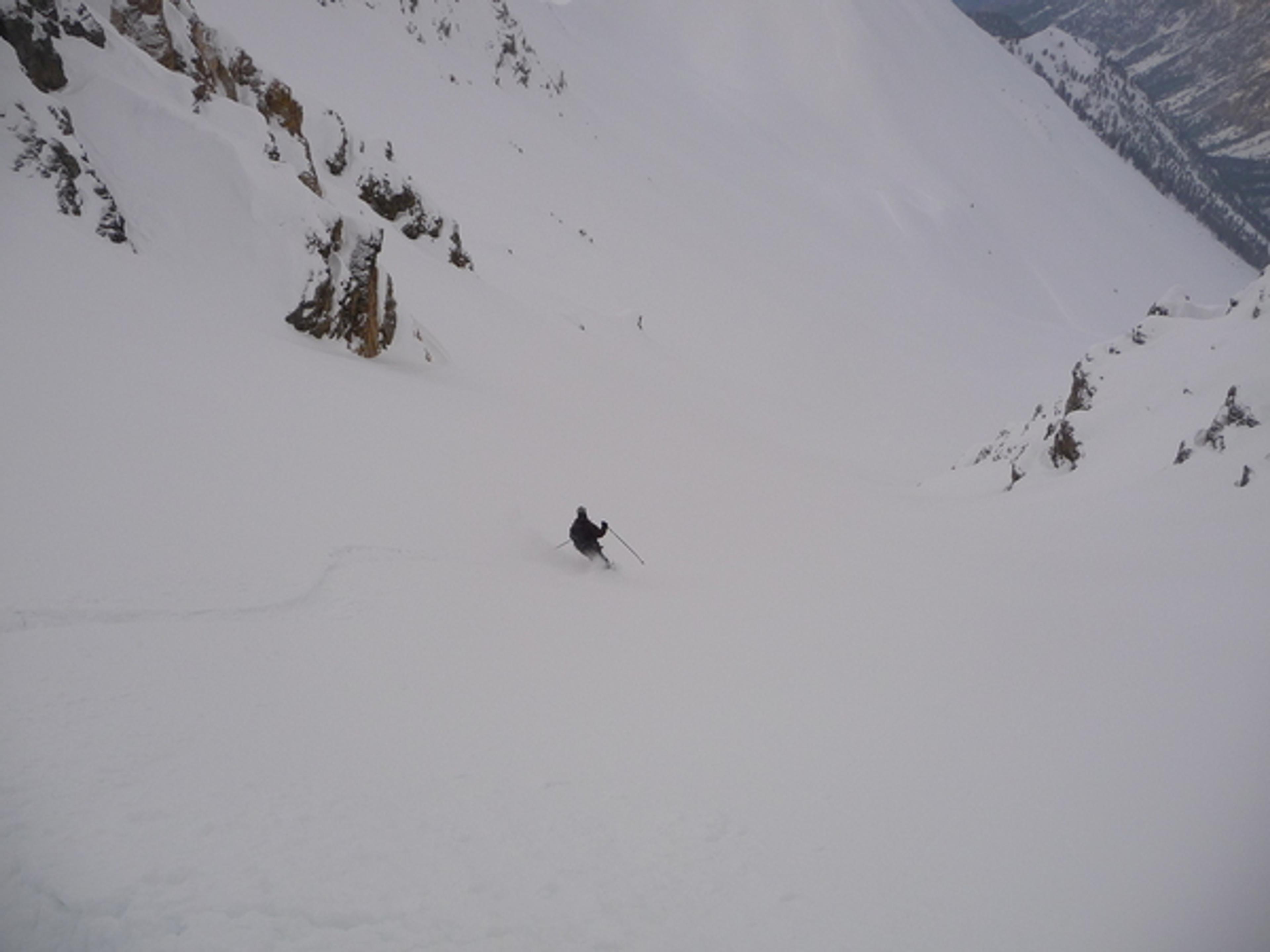 Ski de randonnée - Côte Belle - Il est pas beau ce cadeau Bruno?